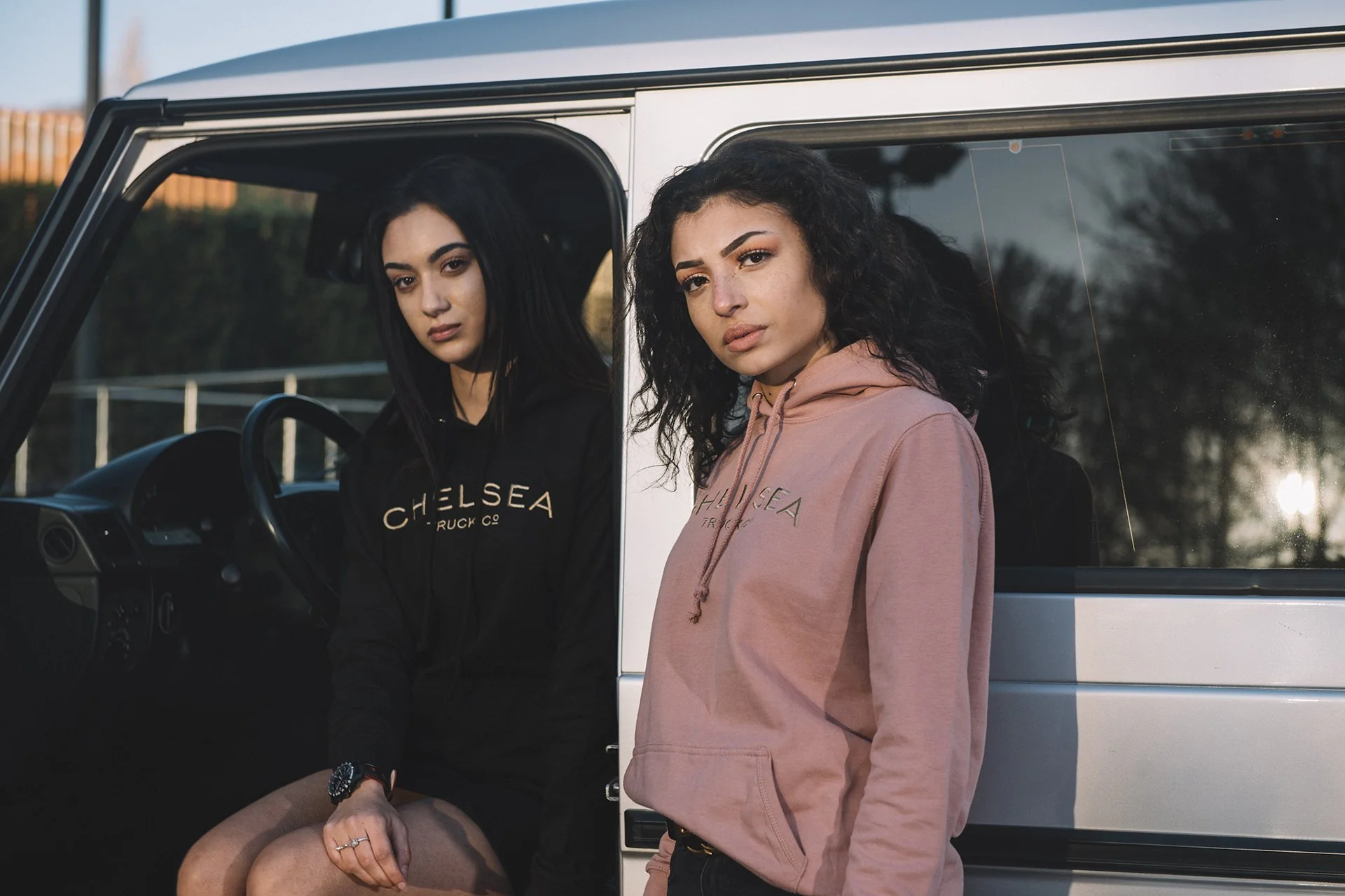 Chelsea Truck Co Black with Gold Embroidery Hoodie - Image 7