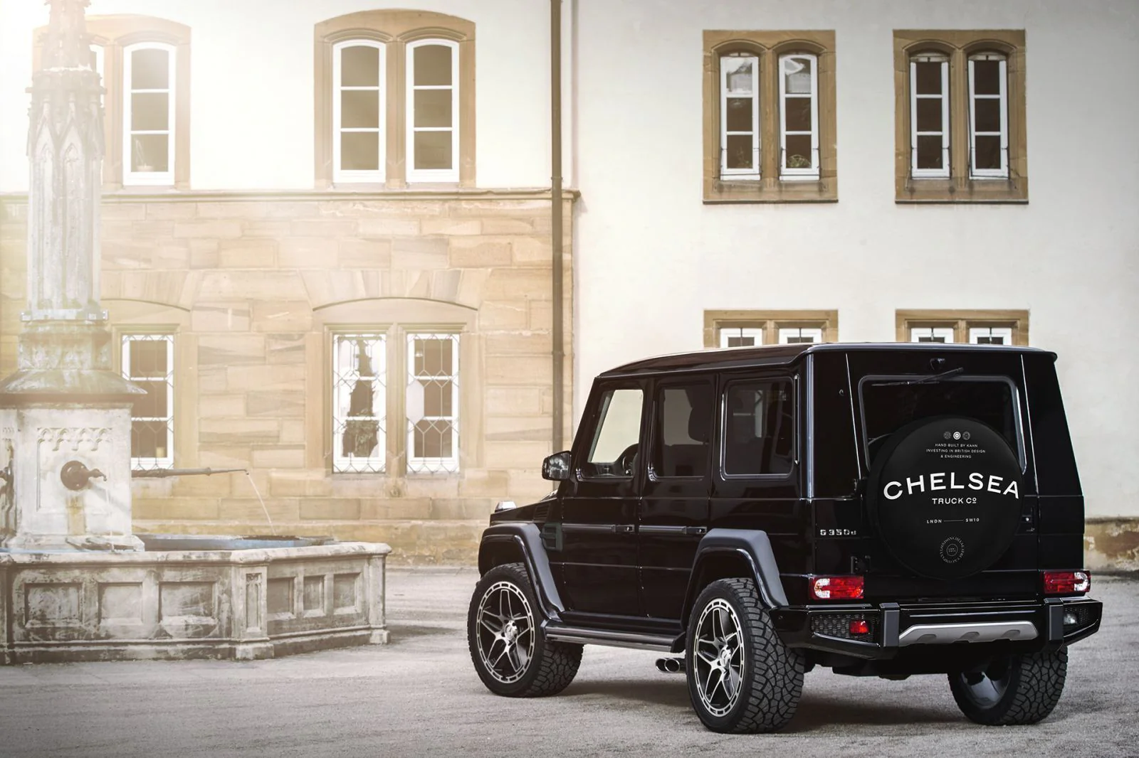 MERCEDES G-WAGON (1990-2018) Chelsea Truck Company Spare Wheel Cover - Image 4