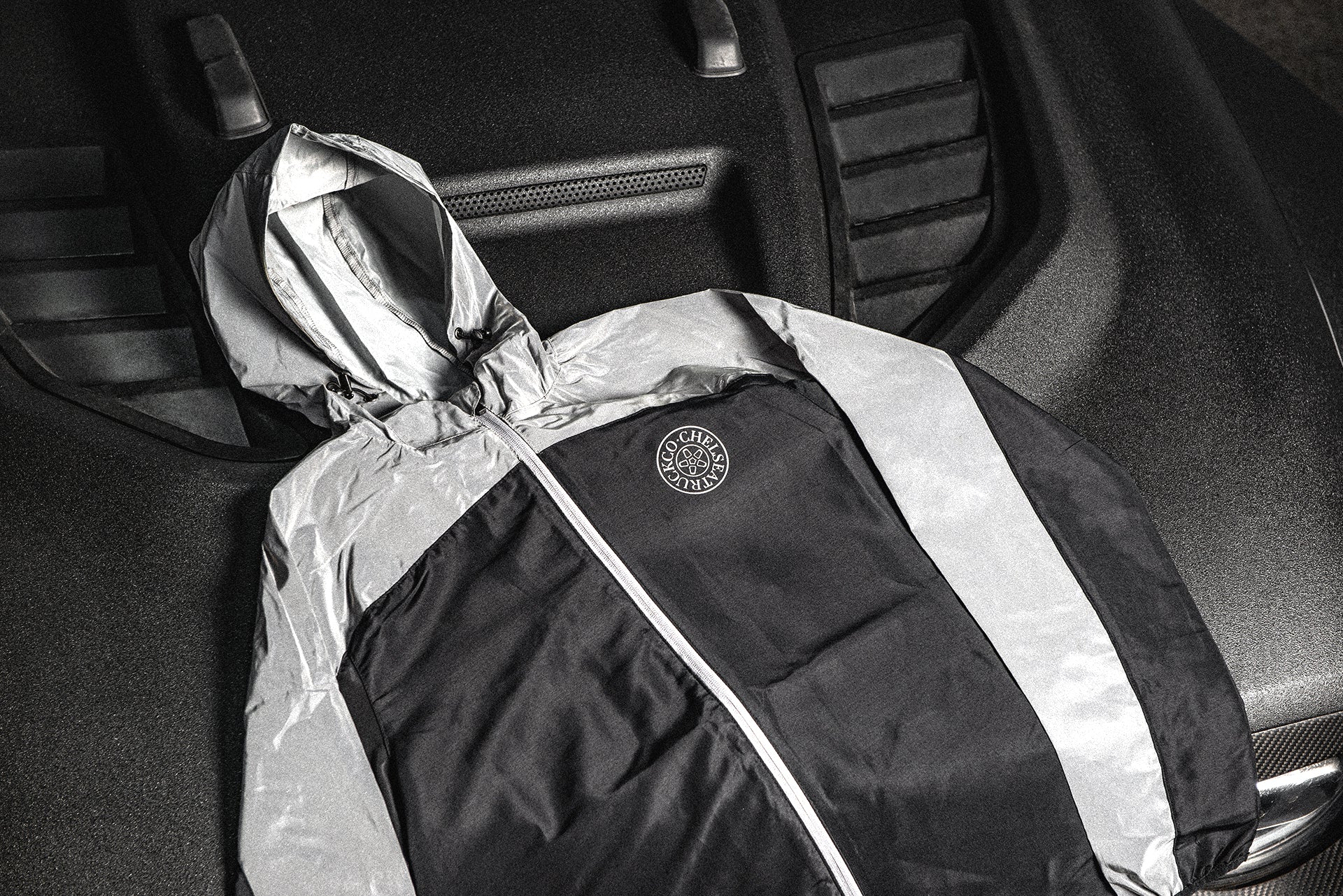 CTC Black With Gray Reflective Jacket - Image 5