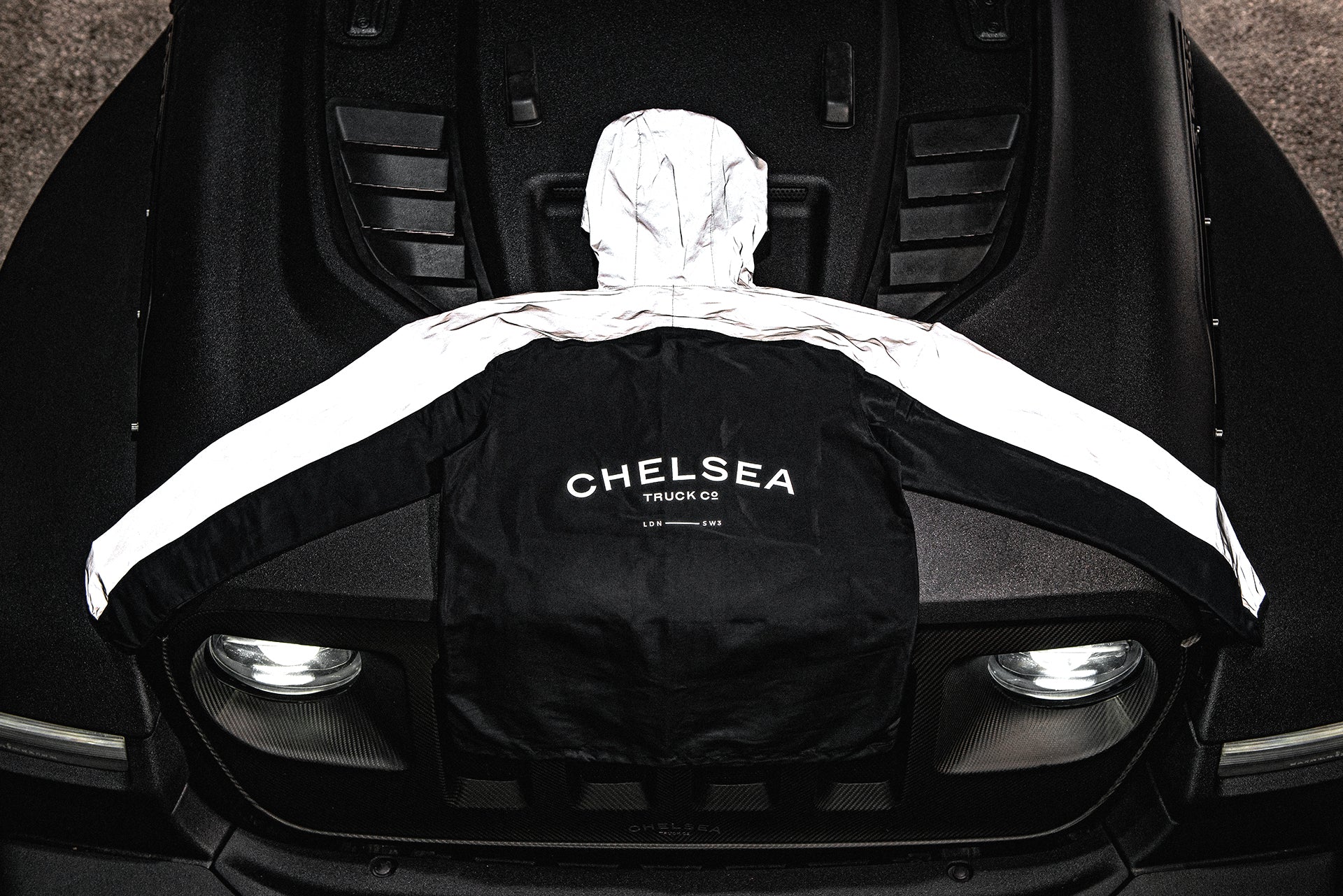 CTC Black With Gray Reflective Jacket - Image 7