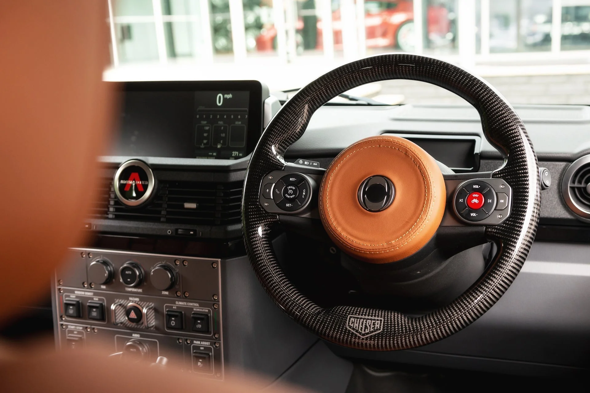 INEOS Grenadier (2023 Onwards) Carbon Steering Wheel - Image 7