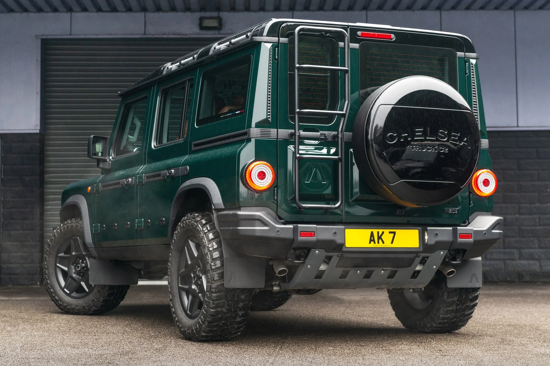 INEOS Grenadier (2023 Onwards) Hard Spare Wheel Cover - Image 9