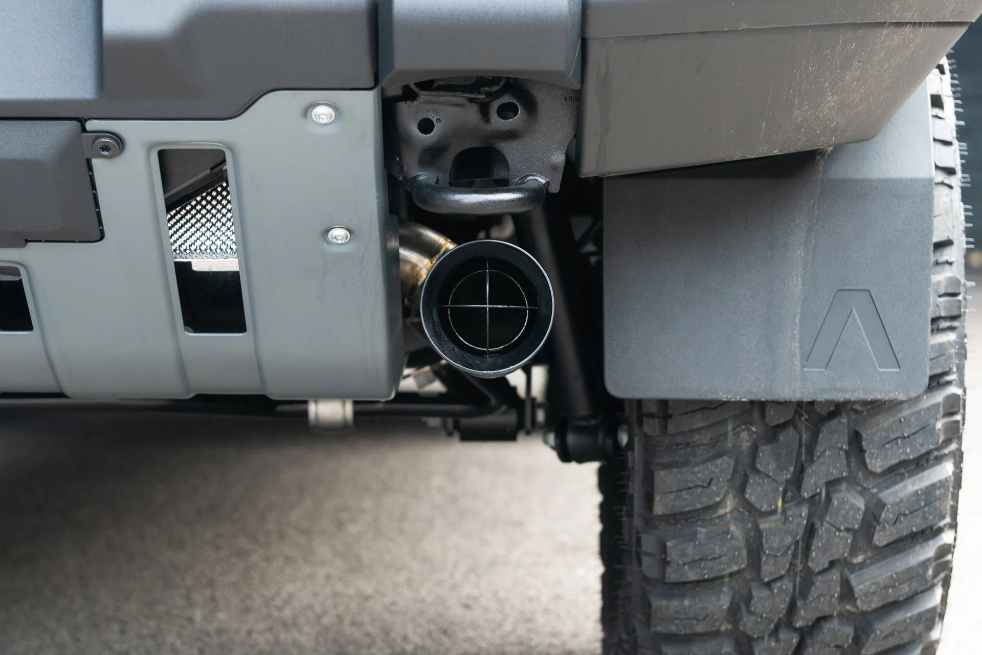 INEOS Grenadier (2023 Onwards) Black Crosshair Exhaust System - Diesel - Image 10