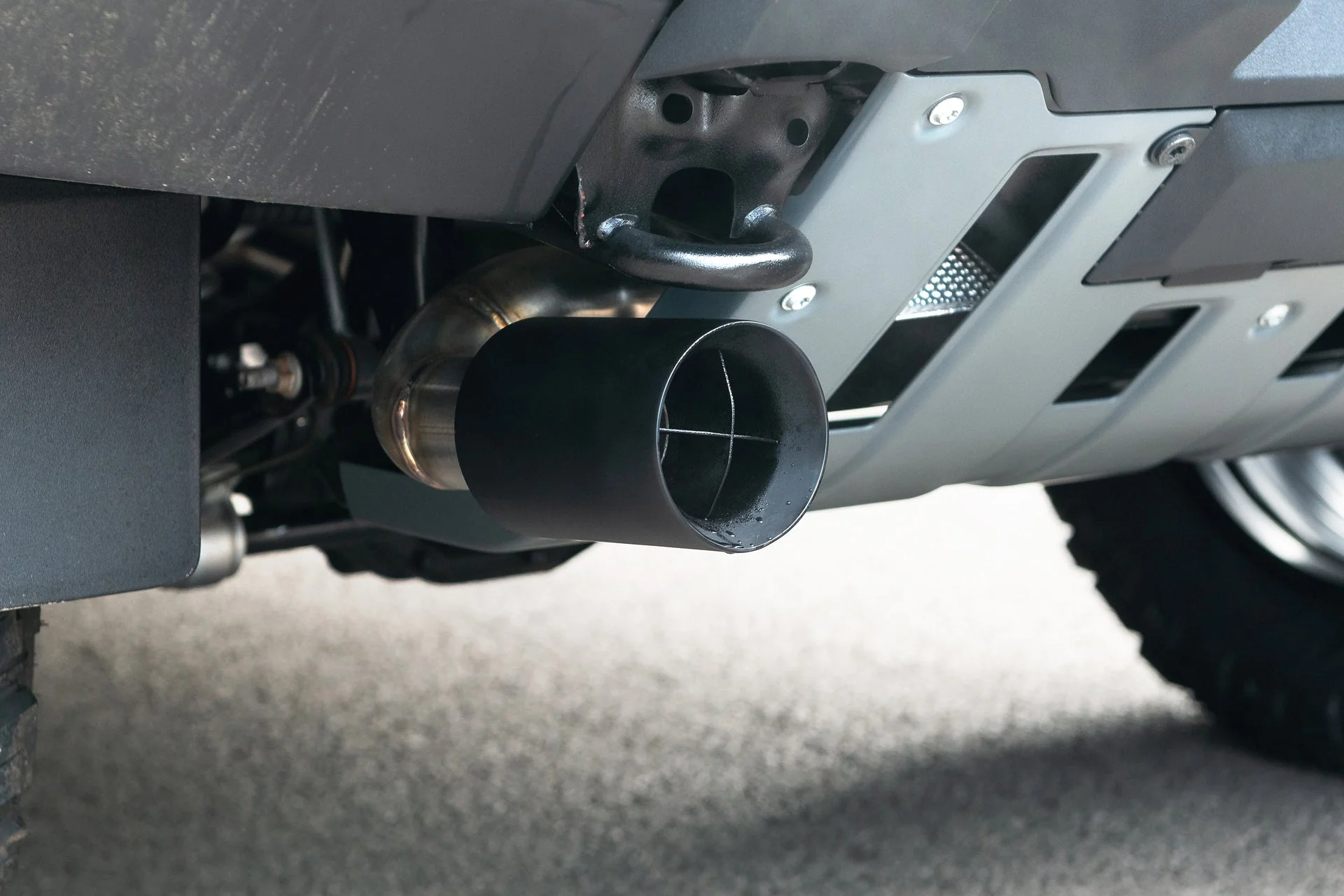 INEOS Grenadier (2023 Onwards) Black Crosshair Exhaust System - Diesel - Image 2