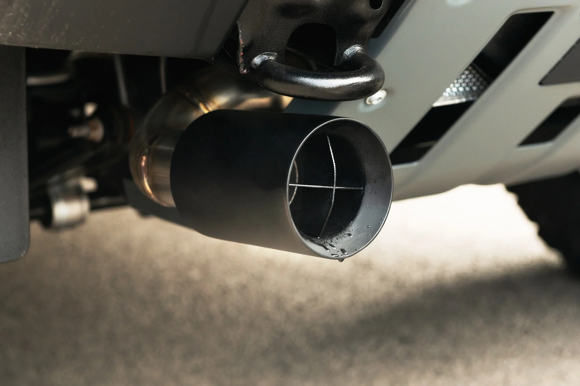 INEOS Grenadier (2023 Onwards) Black Crosshair Exhaust System - Diesel - Image 4