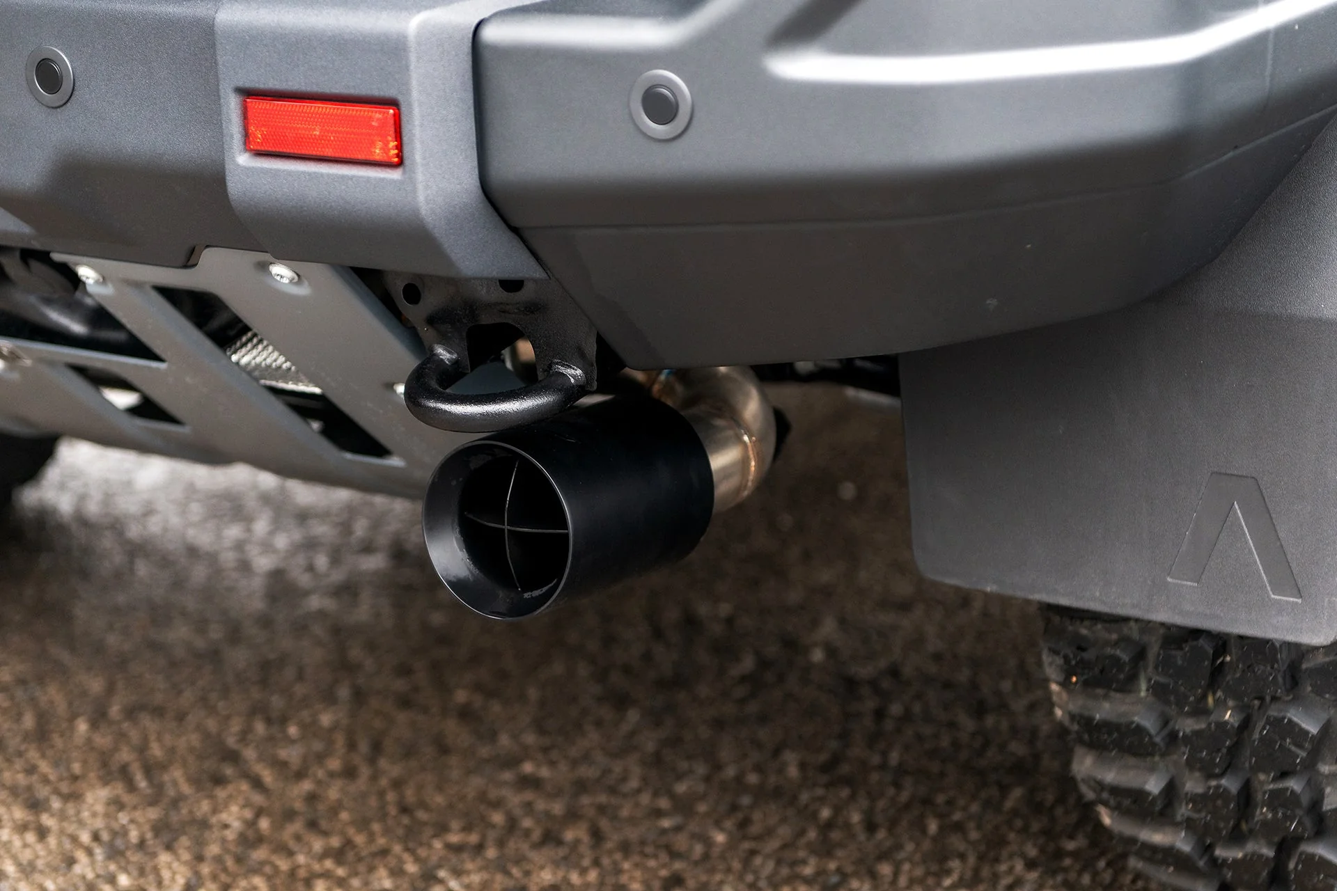INEOS Grenadier (2023 Onwards) Black Crosshair Exhaust System - Diesel - Image 5
