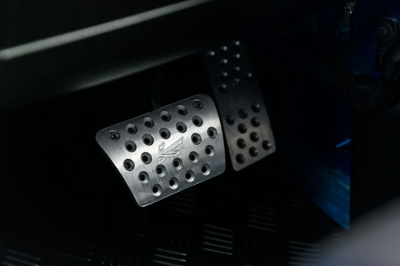 Jeep Wrangler JK (2007-2018) Vented Foot Pedals in Machined Aluminum