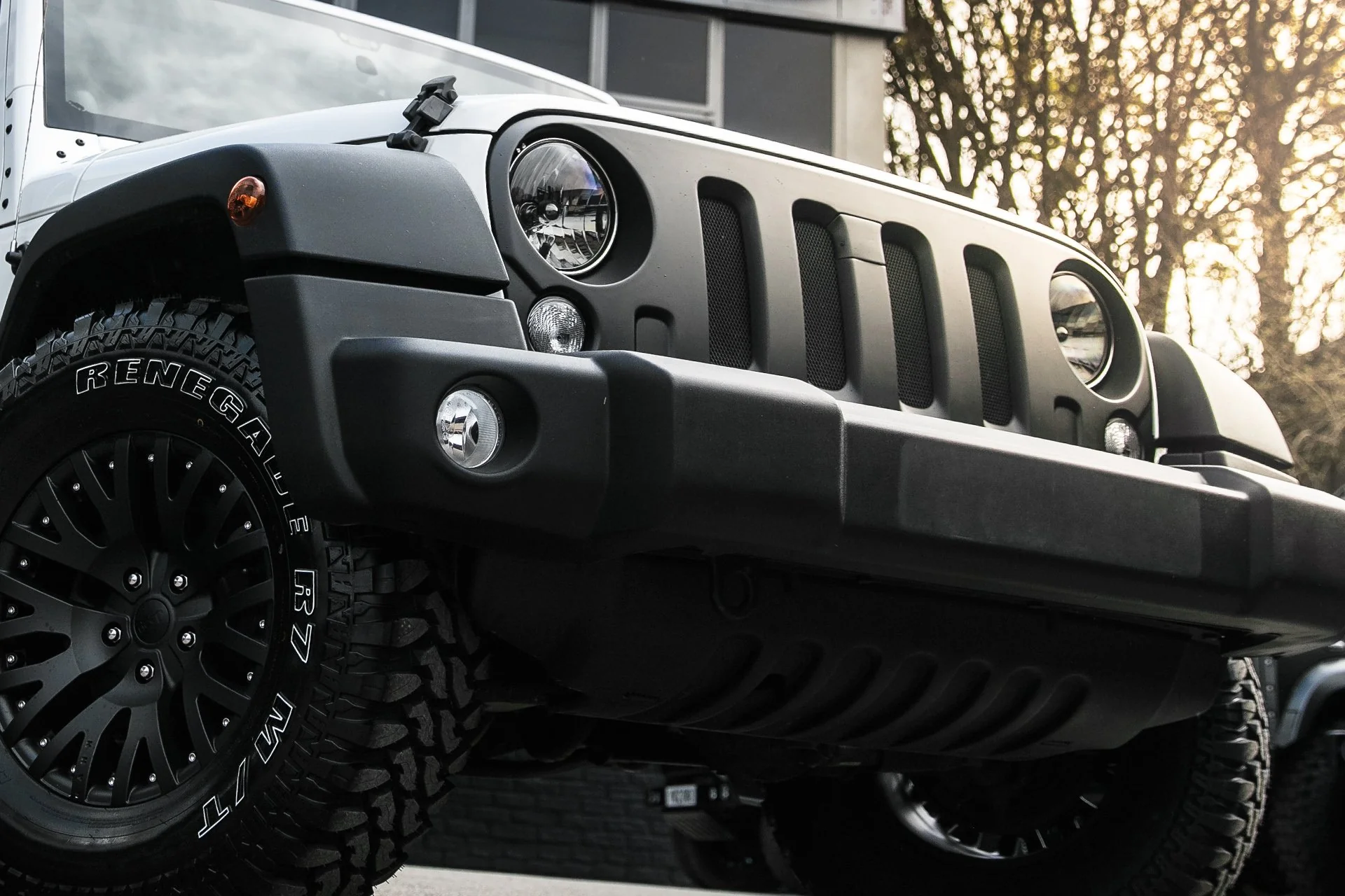 Jeep Wrangler JK (2007-2018) 4 Slot Front Grille - Image 3
