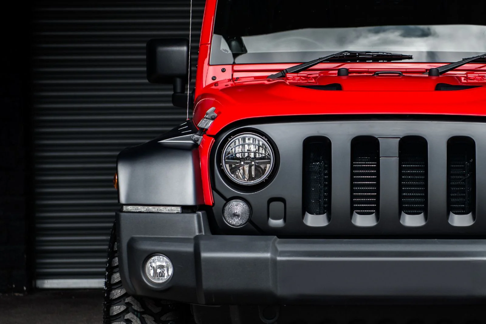 Jeep Wrangler JK (2007-2018) Diamond LED Military Headlamps - Image 3