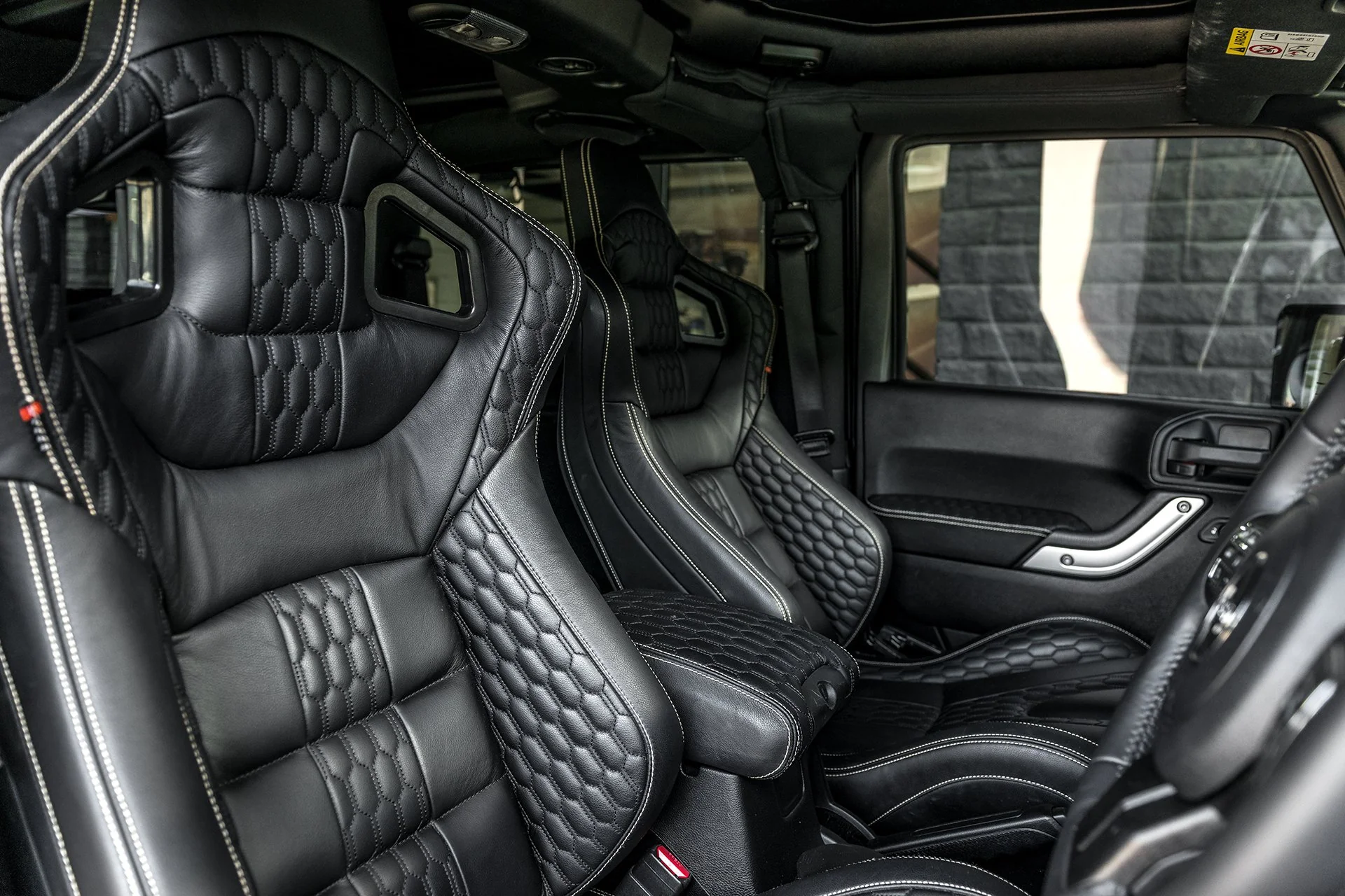 Jeep Wrangler JK 2 Door (2013-2018) Sport Leather Interior - Image 18