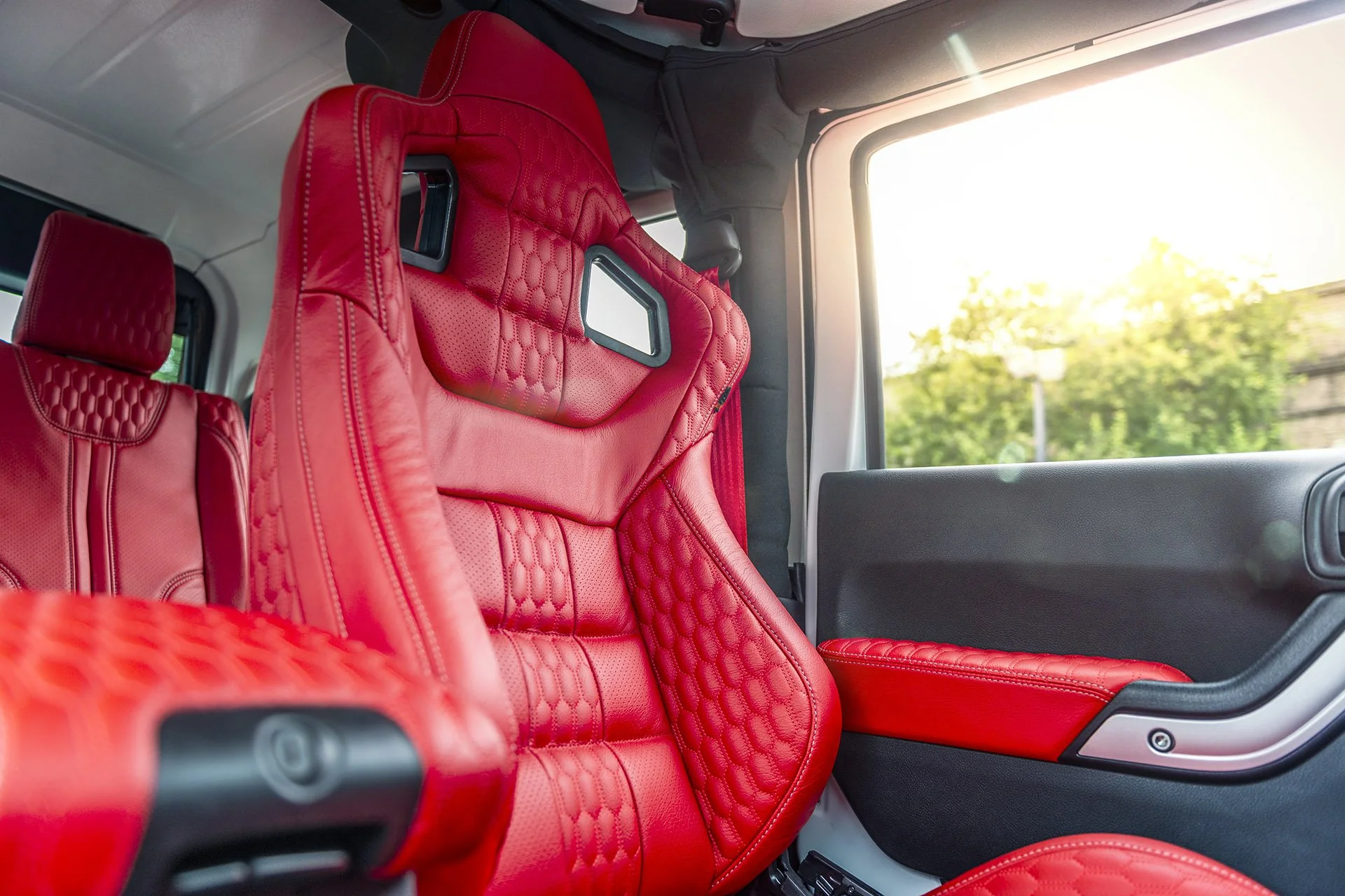Jeep Wrangler JK 2 Door (2013-2018) Sport Leather Interior - Image 24