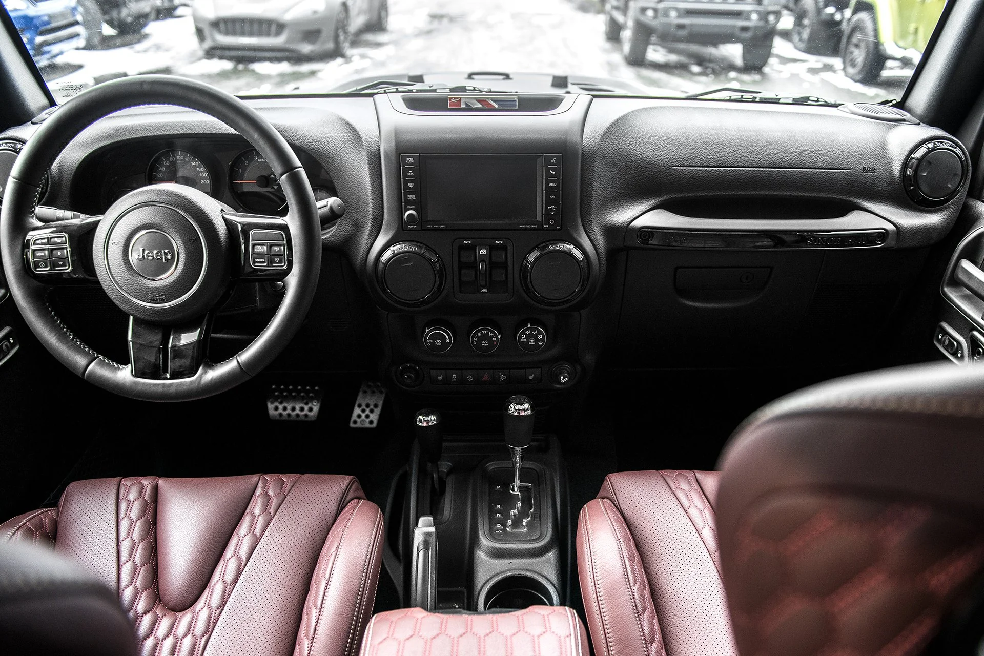 Jeep Wrangler JK 4 Door (2013-2018) Sport Leather Interior - Image 11