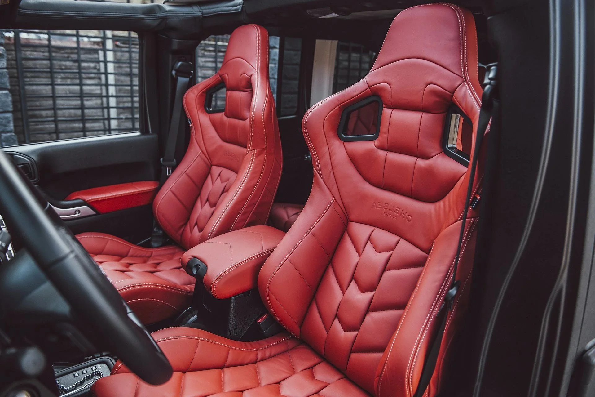 Jeep Wrangler JK 4 Door (2013-2018) Sport Leather Interior