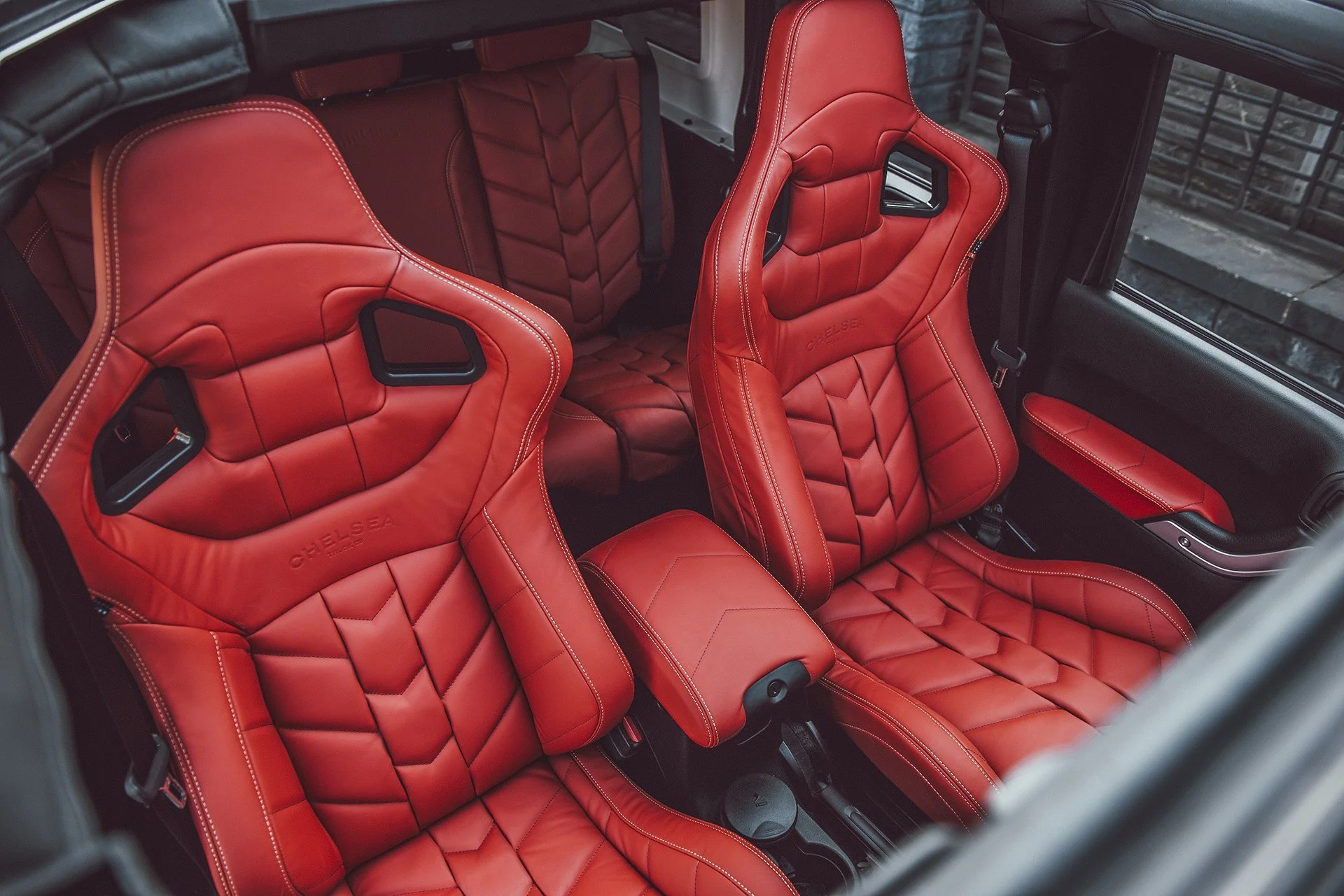 Jeep Wrangler JK 4 Door (2013-2018) Sport Leather Interior - Image 2