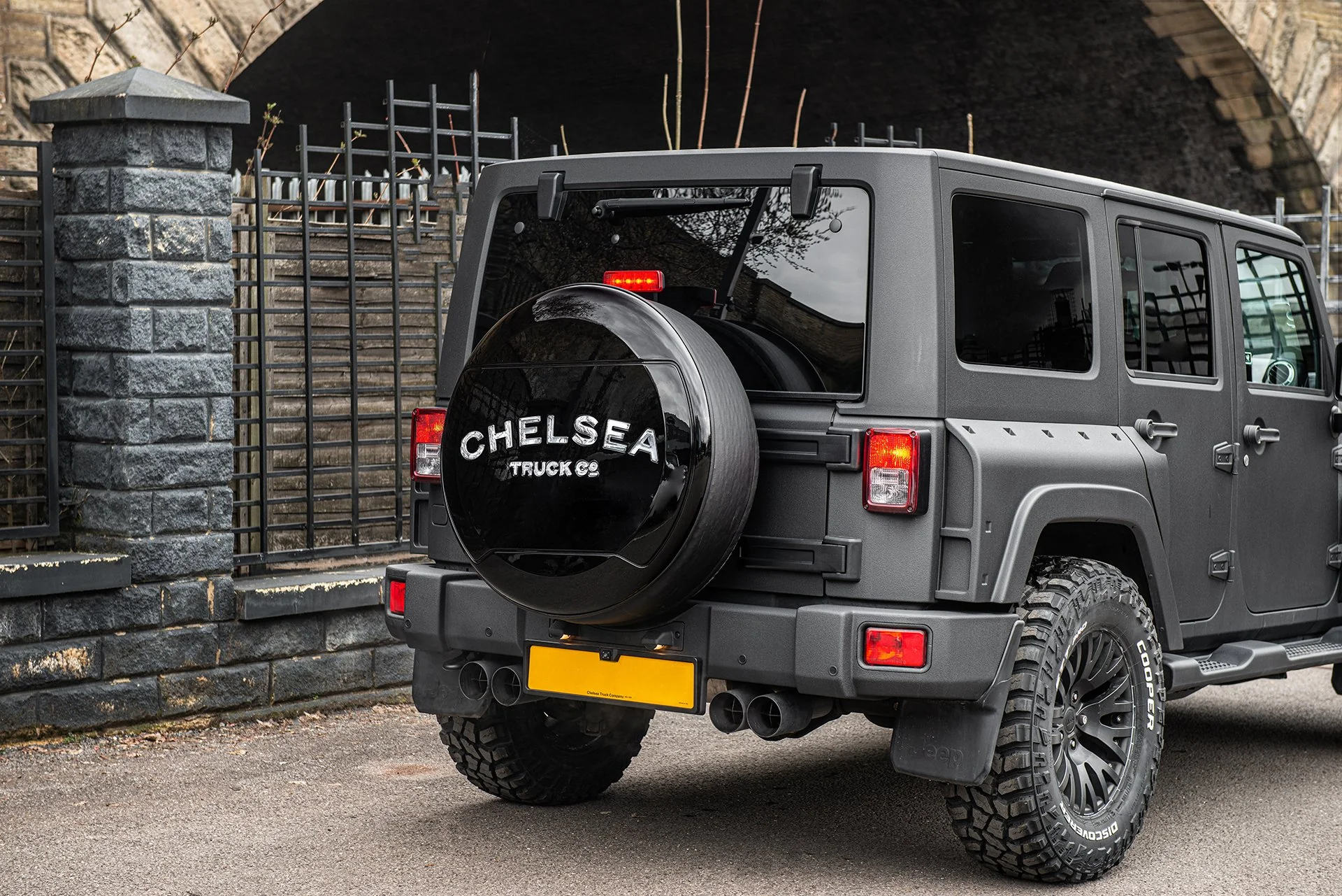 Jeep Wrangler JK (2007-2018) Chelsea Truck Company Hard Spare Wheel Cover - Image 7