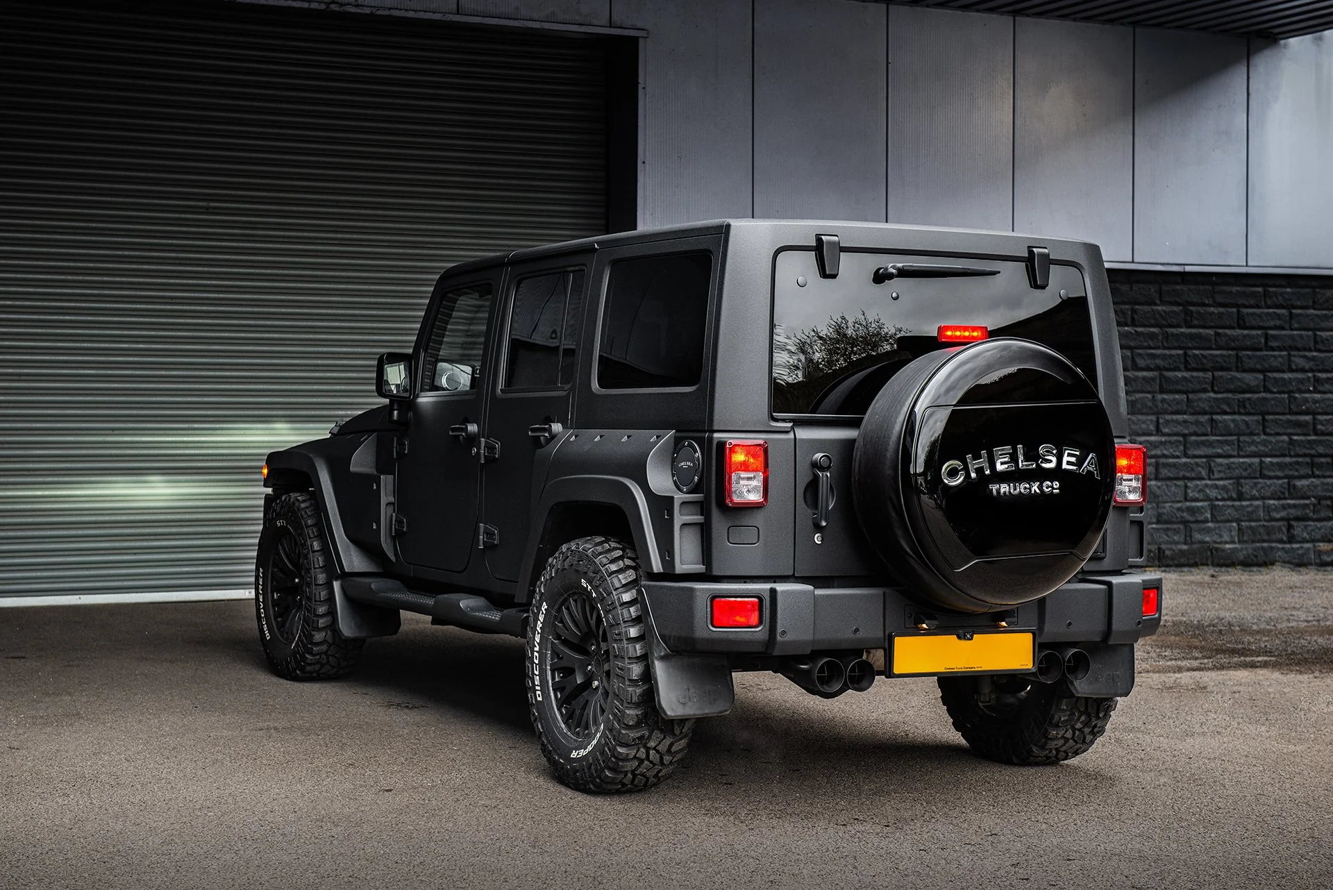 Jeep Wrangler JK (2007-2018) Chelsea Truck Company Hard Spare Wheel Cover - Image 8