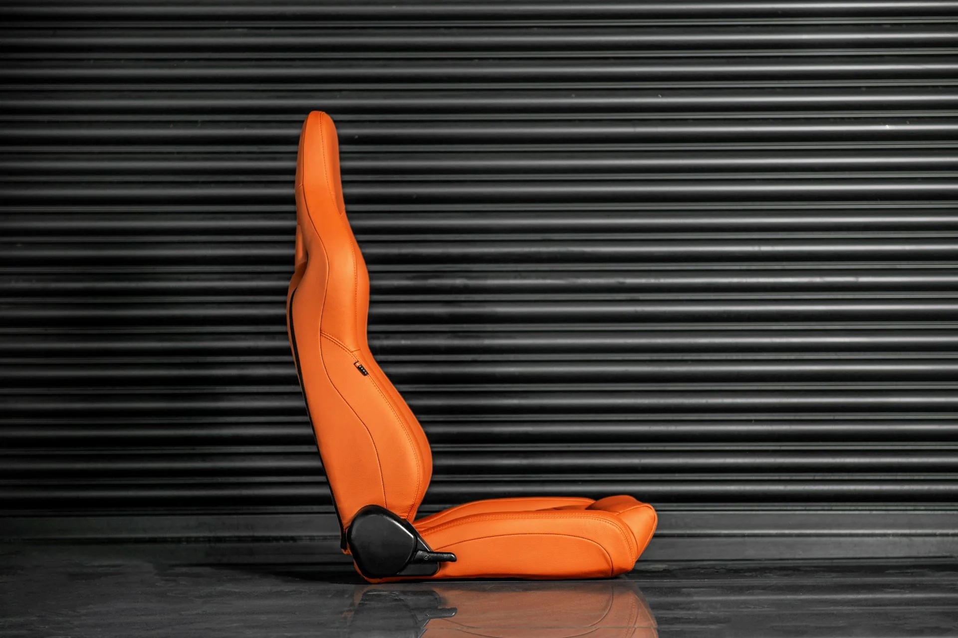 Jeep Wrangler JK (2007-2018) Lightweight Vegan Orange Leather Heritage Sport Seats - Image 12