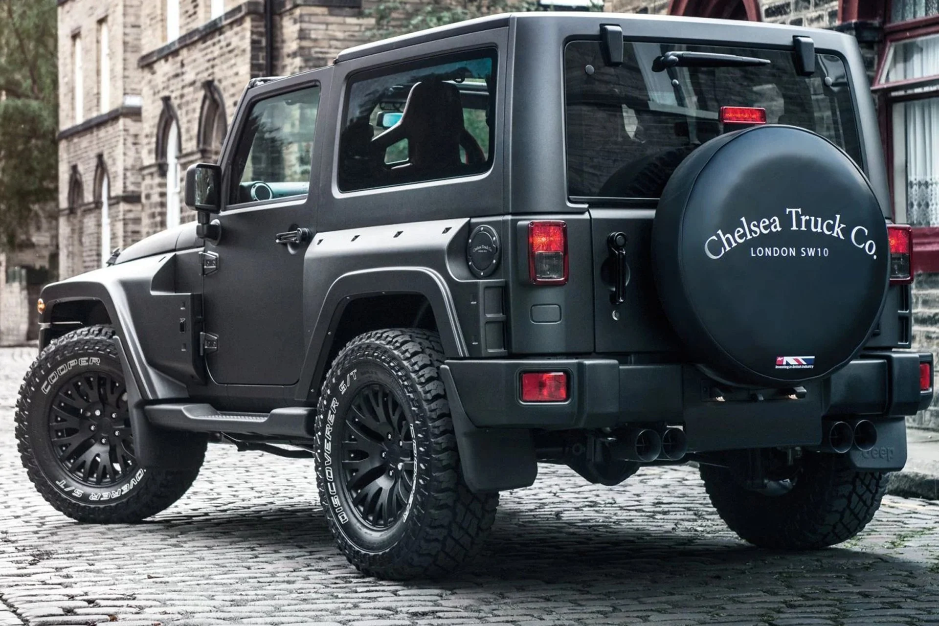 Jeep Wrangler JK Diesel (2007-2018) Quad Crosshair Exhaust System - Image 3