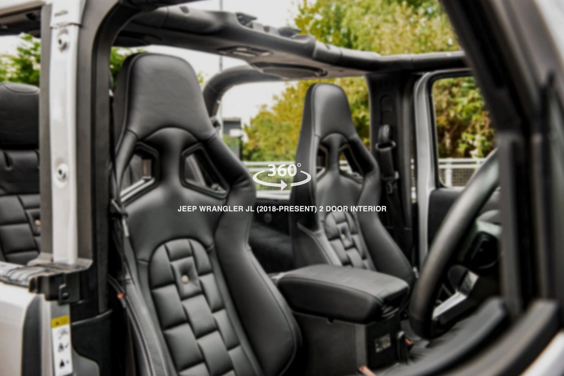 JEEP WRANGLER JL 2 Door (2018 Onwards) Sport Leather Interior 360° Tour