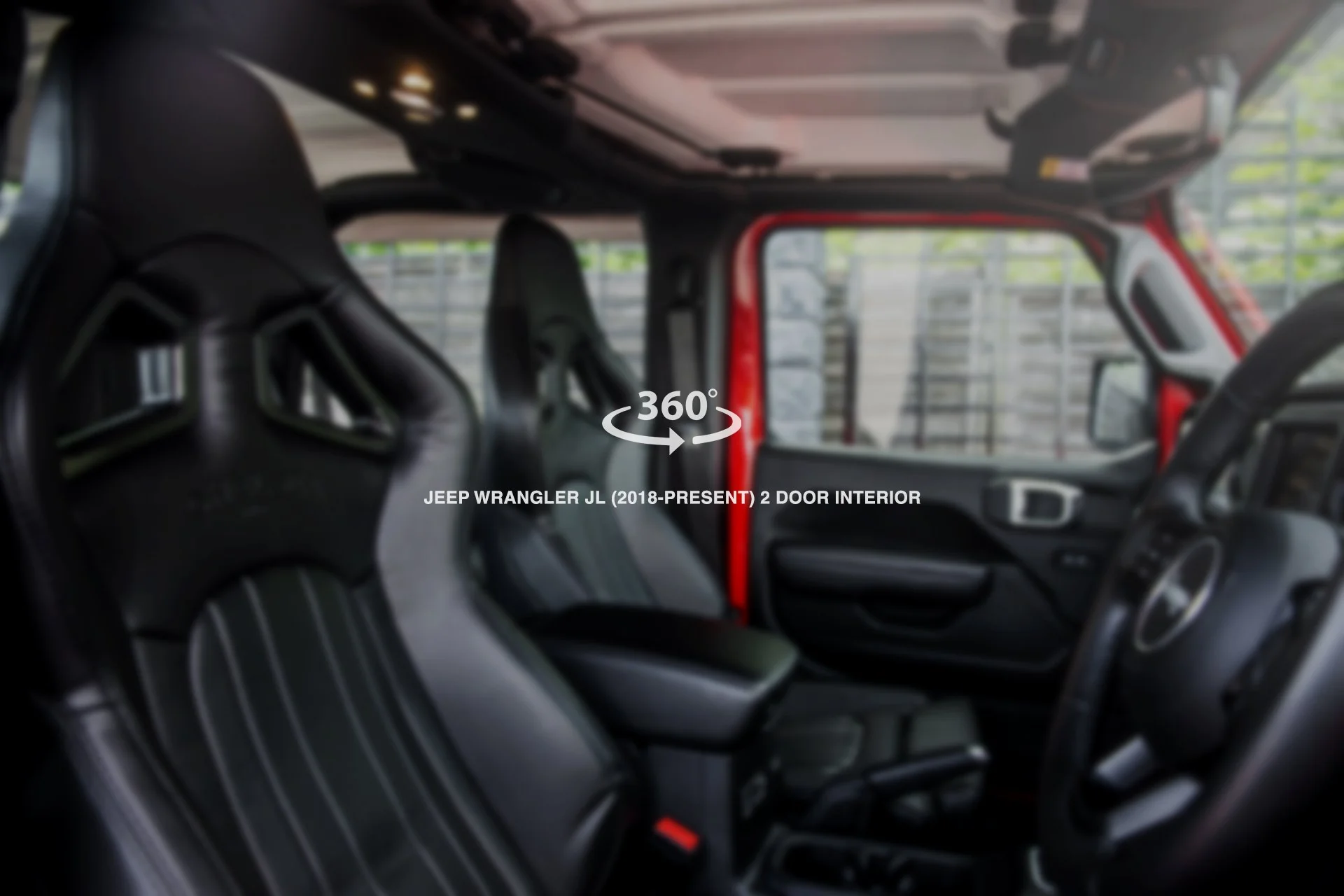JEEP WRANGLER JL 2 Door (2018 Onwards) Sport Leather Interior 360° Tour