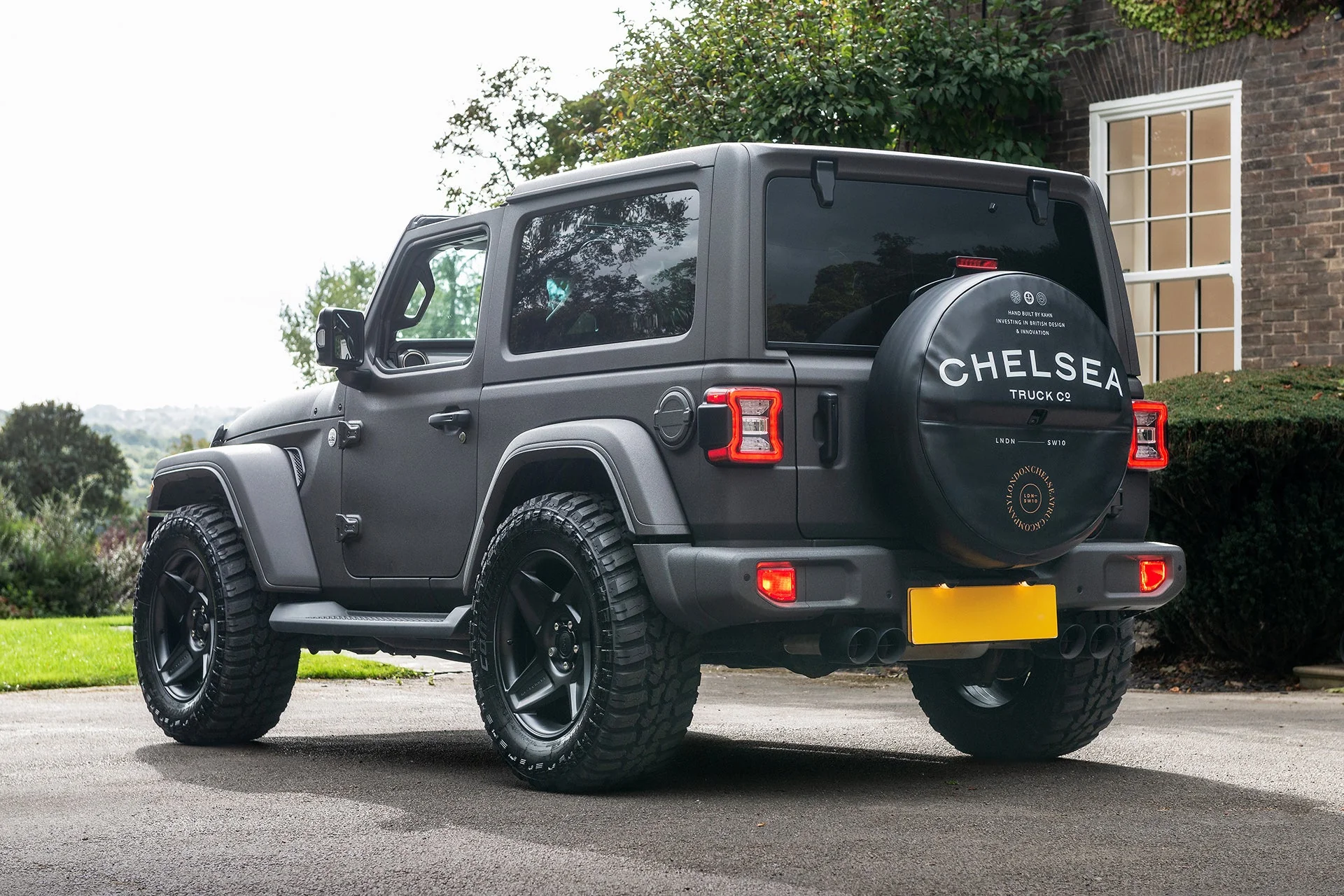 Jeep Wrangler jl (2018 Onwards) Chelsea Truck Company Spare Wheel Cover - Image 5