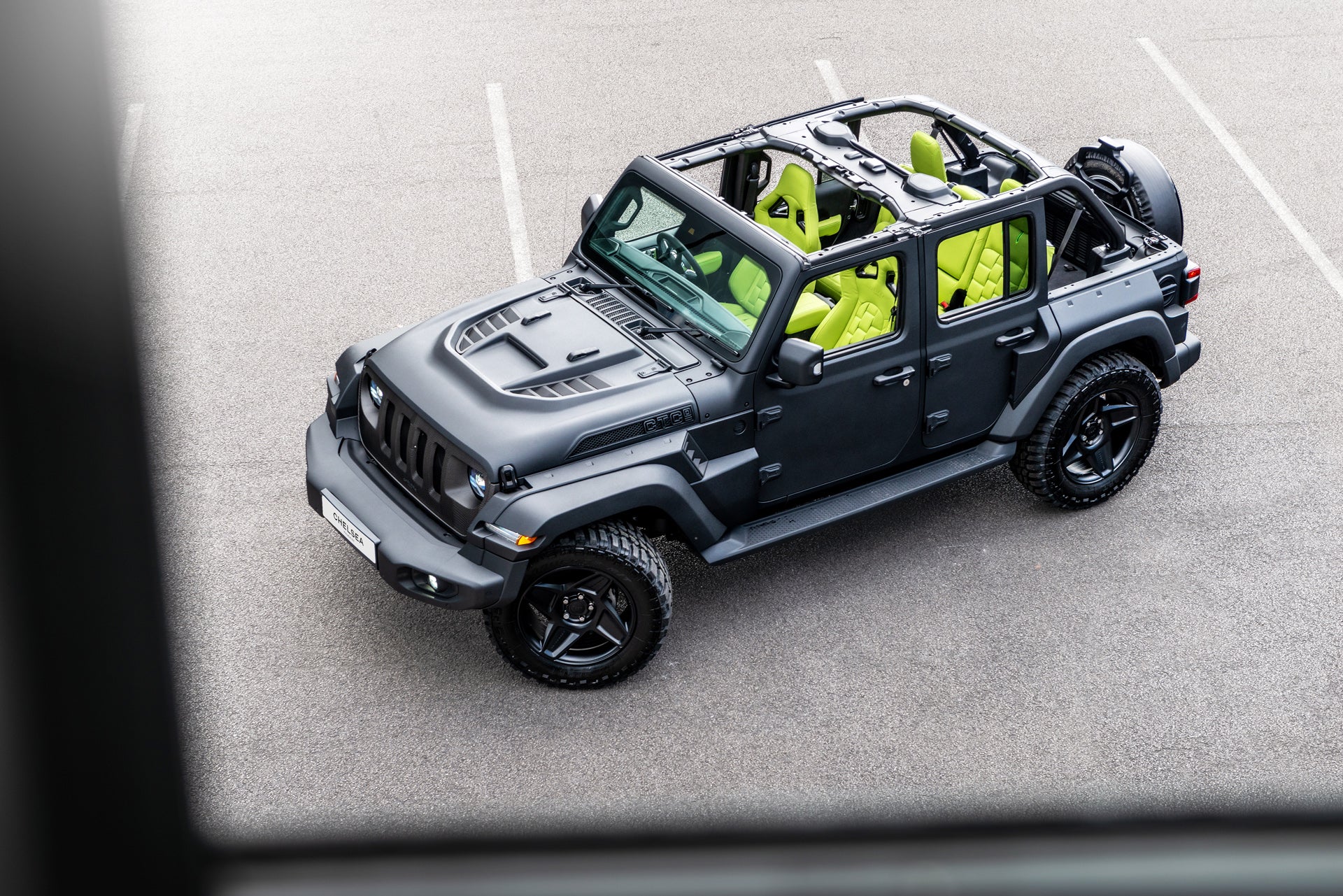 Jeep Wrangler JL (2018 Onwards) 4 Door Black Hawk Body kit - Image 12
