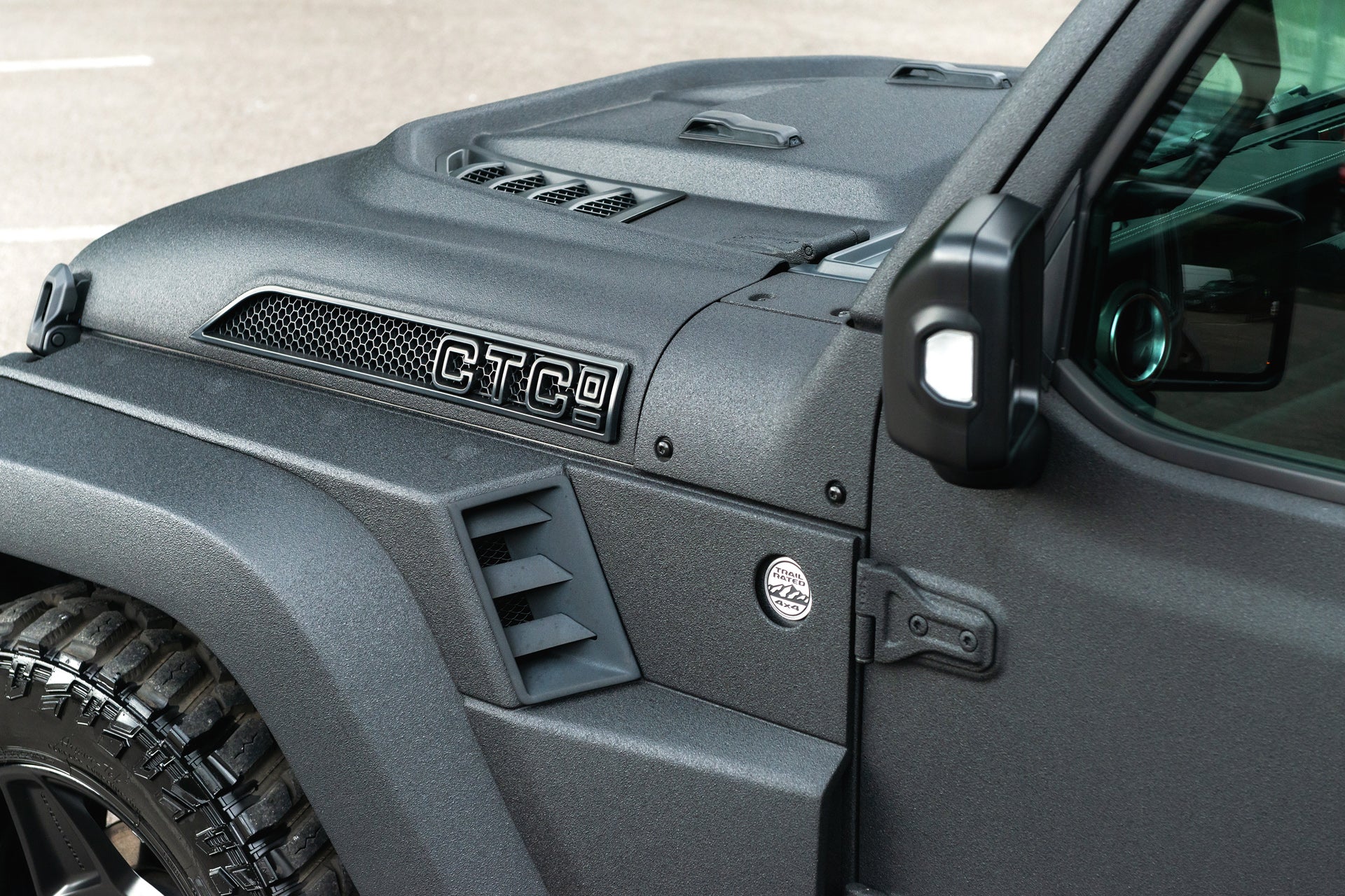 Jeep Wrangler JL (2018 Onwards) 4 Door Black Hawk Body kit - Image 13