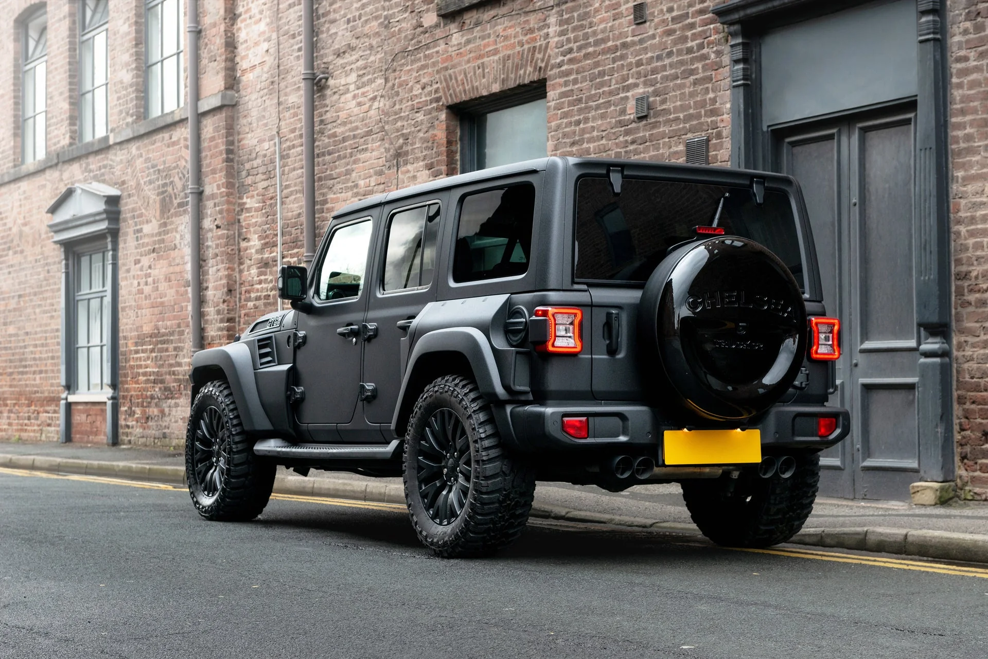 Jeep Wrangler JL (2018 Onwards) 4 Door Black Hawk Body kit - Image 4