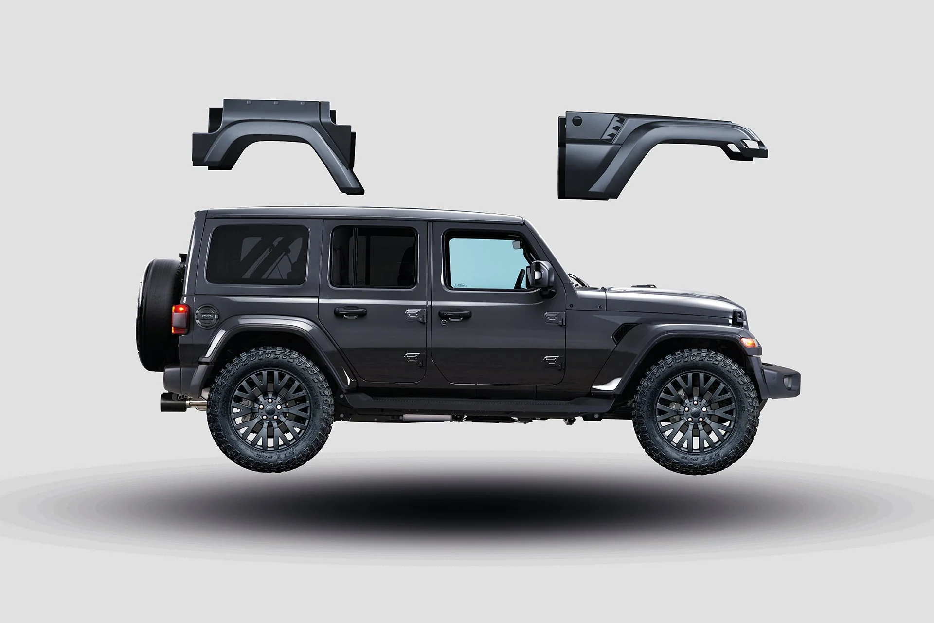 Jeep Wrangler JL (2018 Onwards) 4 Door Black Hawk Body kit - Image 5