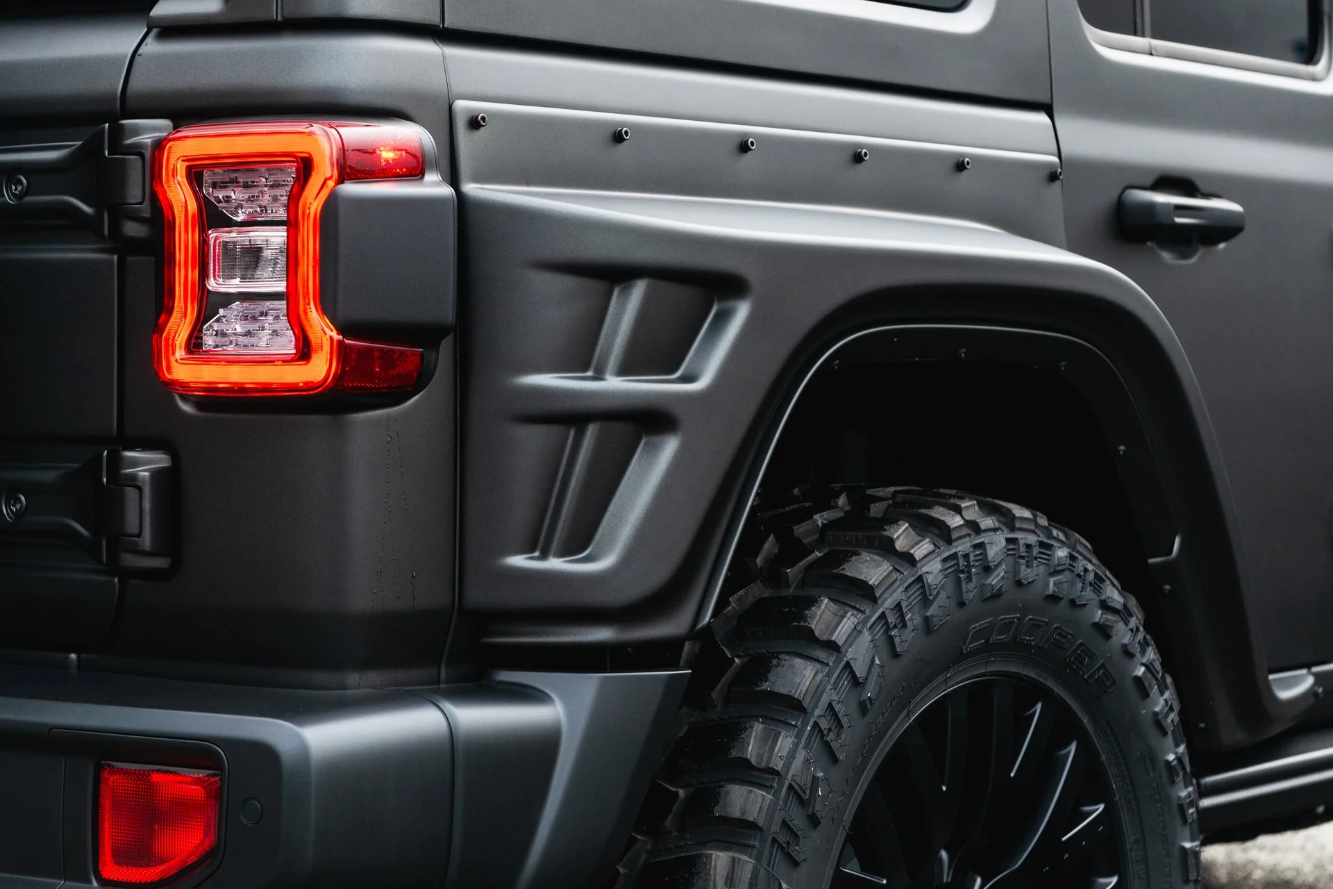Jeep Wrangler JL (2018 Onwards) 4 Door Bodyguard Body kit - Image 58