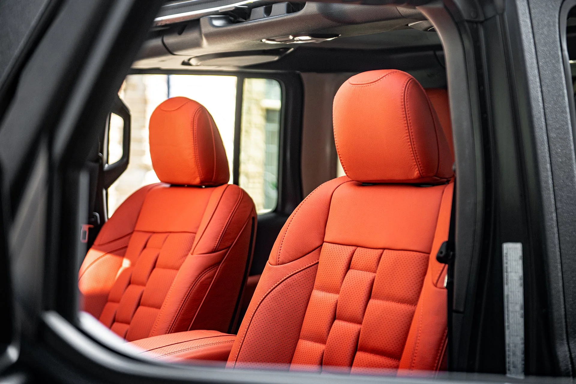 Jeep Wrangler JL 4 Door (2018 Onwards) Comfort Leather Interior - Image 44