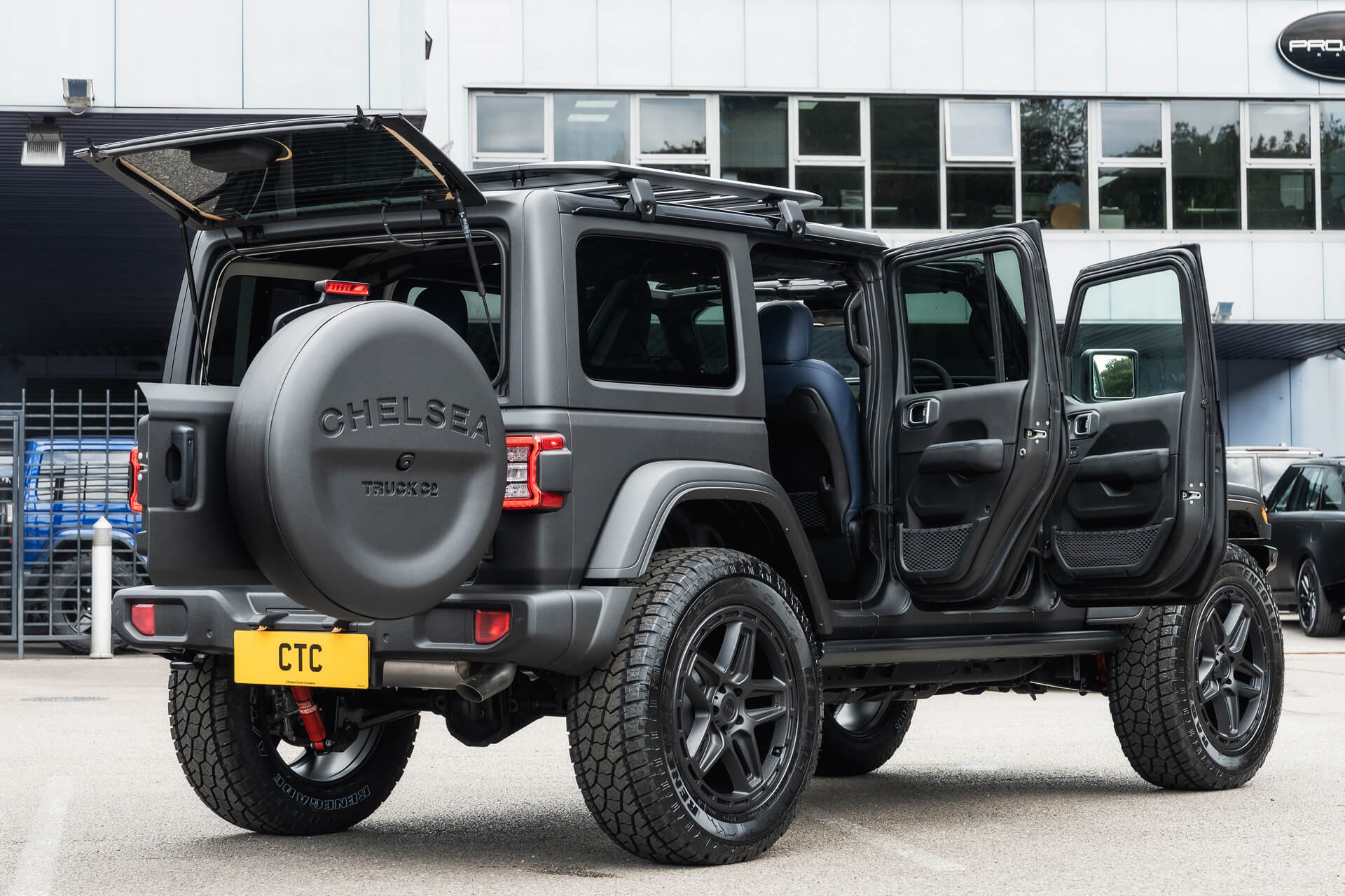 Jeep Wrangler JL (2018 Onwards) Chelsea Truck Company Expedition Hard Spare Wheel Cover - Image 12