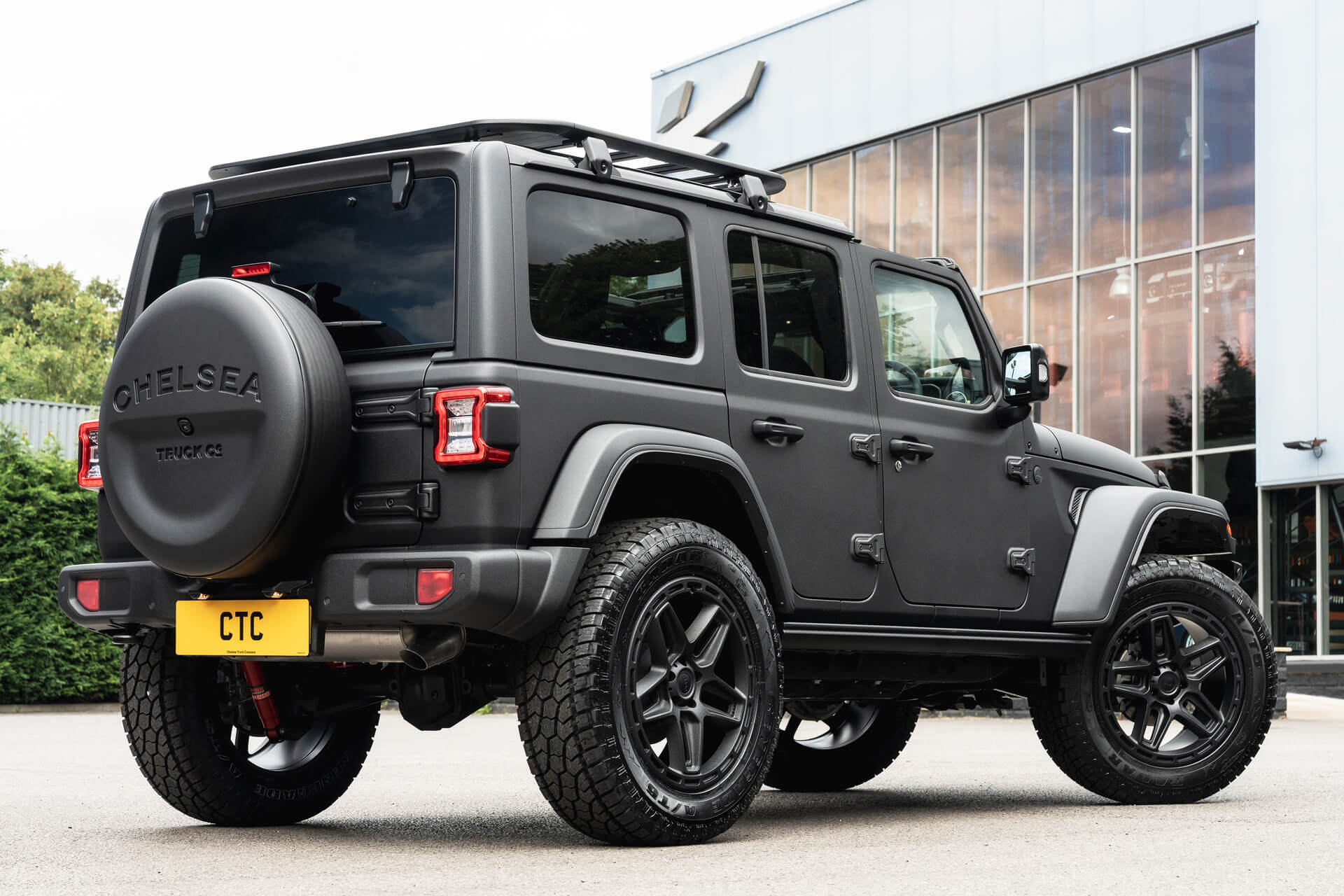 Jeep Wrangler JL (2018 Onwards) Chelsea Truck Company Expedition Hard Spare Wheel Cover - Image 16
