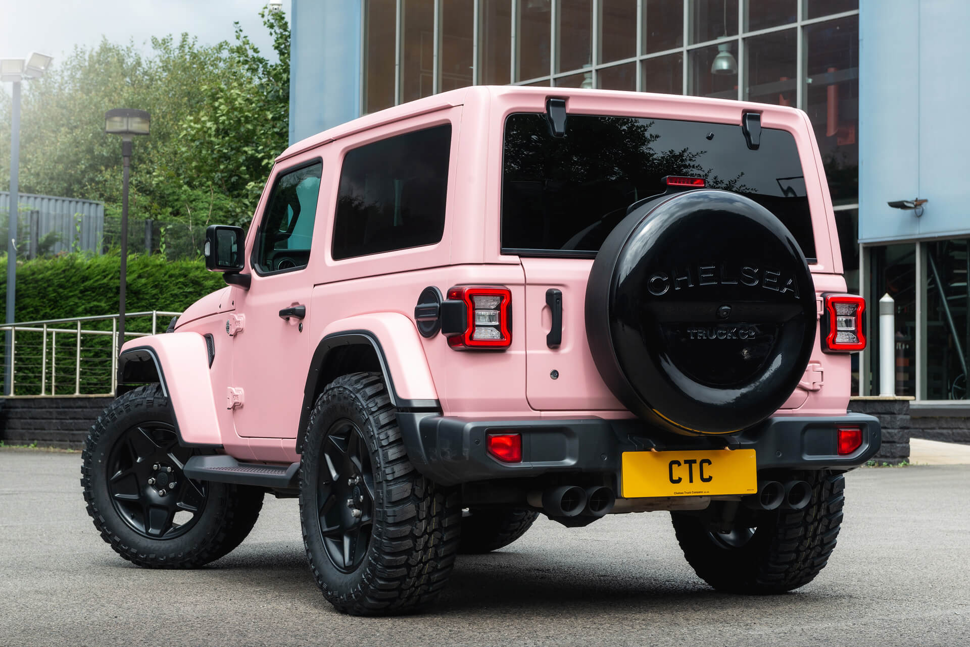 Jeep Wrangler JL (2018 Onwards) Chelsea Truck Company Hard Spare Wheel Cover - Image 12
