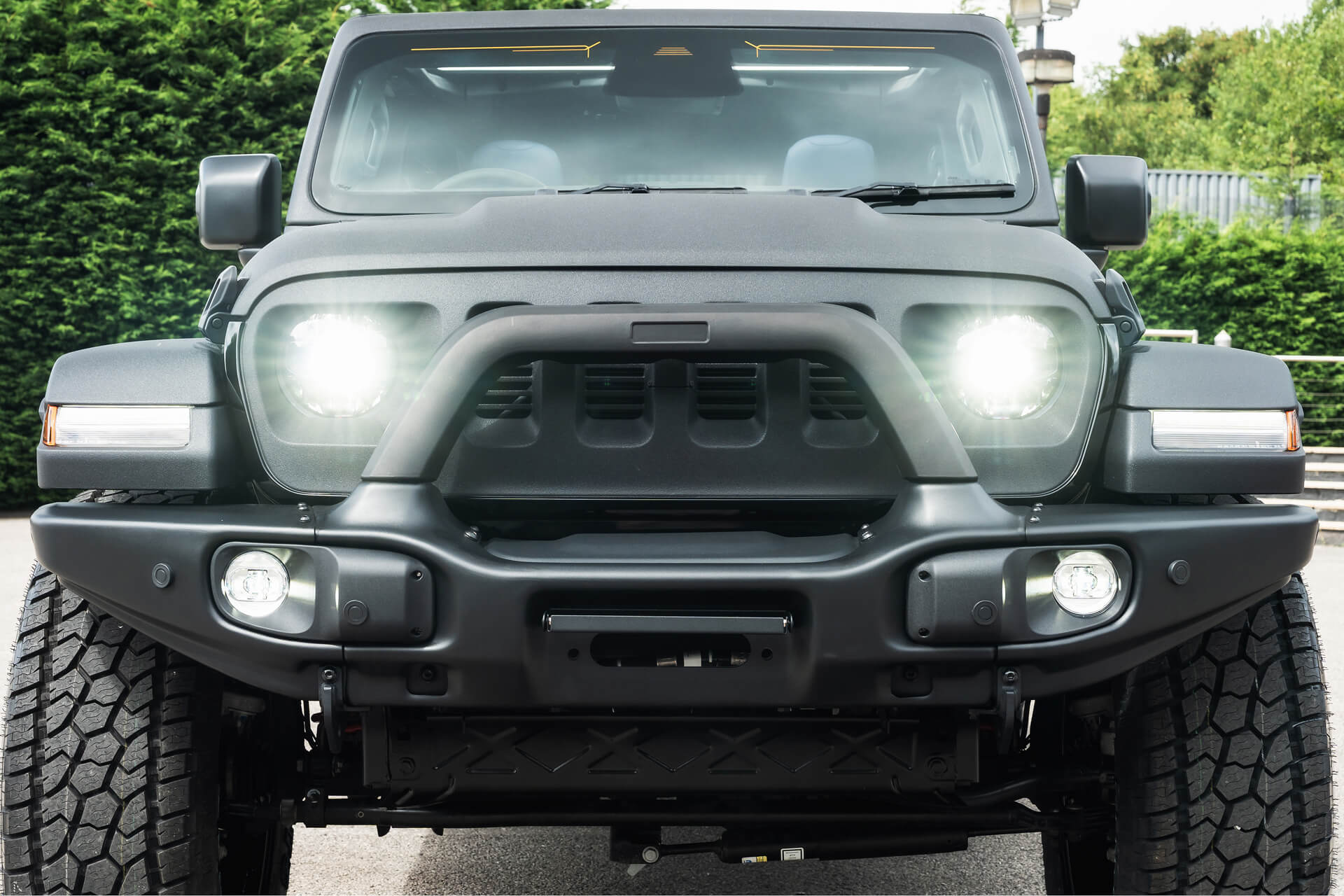 JEEP WRANGLER JL (2018 Onwards) Expedition Front Bumper with Integrated A Bar - Image 11