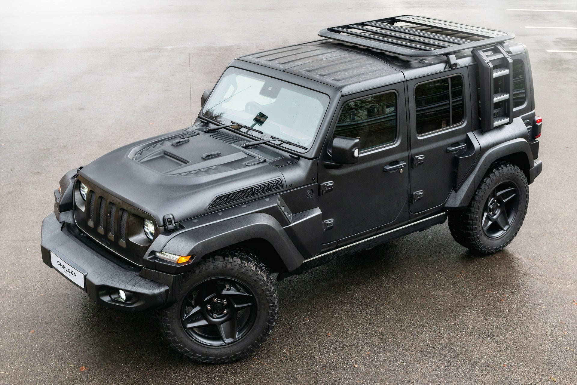 JEEP WRANGLER JL (2018 Onwards) Expedition Roof Rack and Side Ladder - Image 15