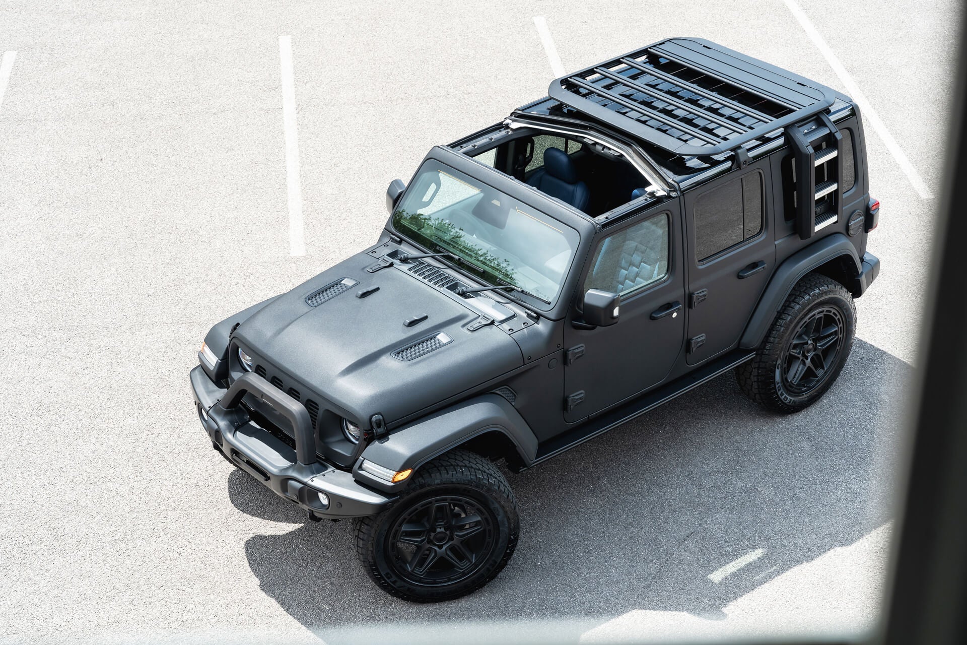 JEEP WRANGLER JL (2018 Onwards) Expedition Roof Rack and Side Ladder - Image 17