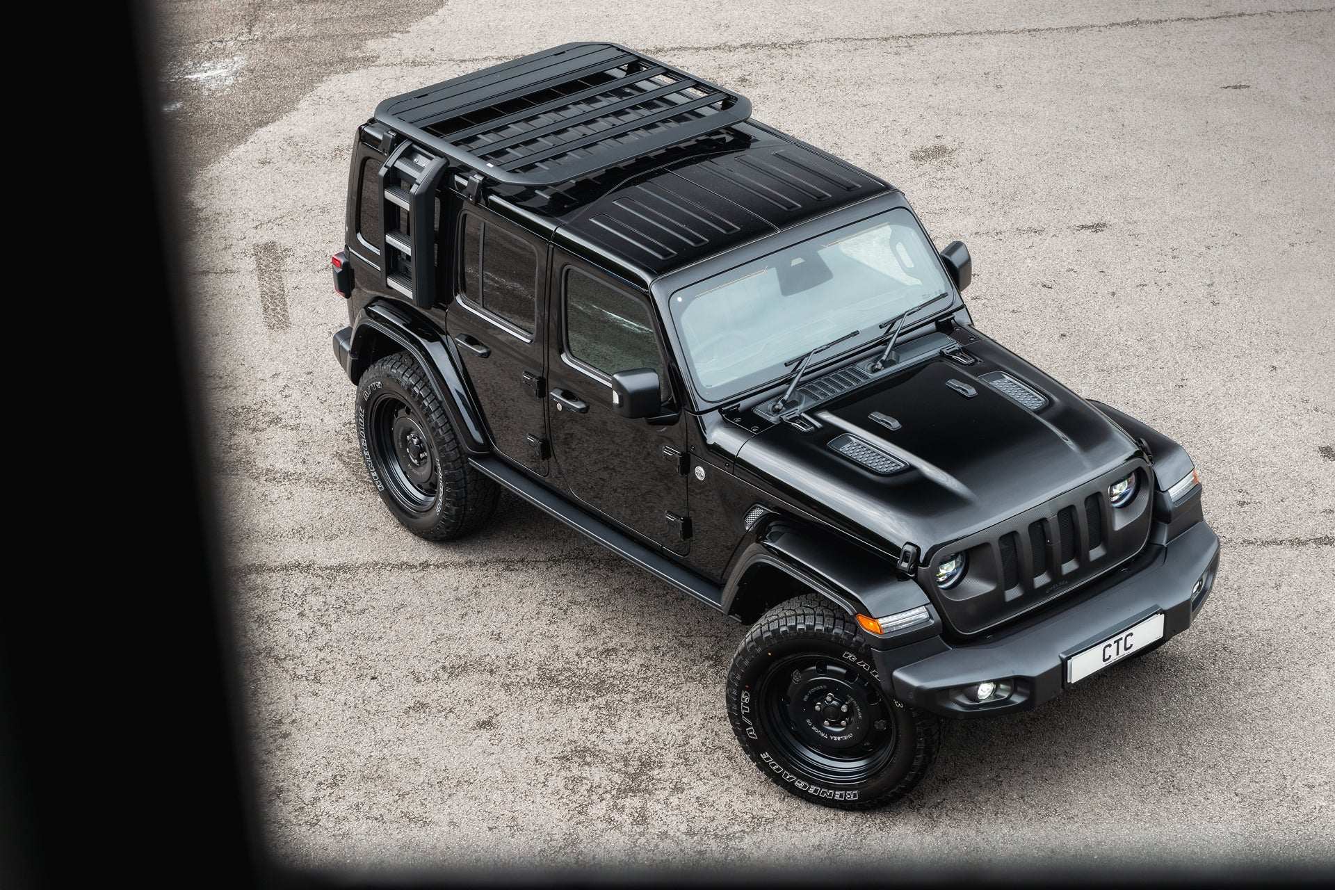 JEEP WRANGLER JL (2018 Onwards) Expedition Roof Rack and Side Ladder - Image 21
