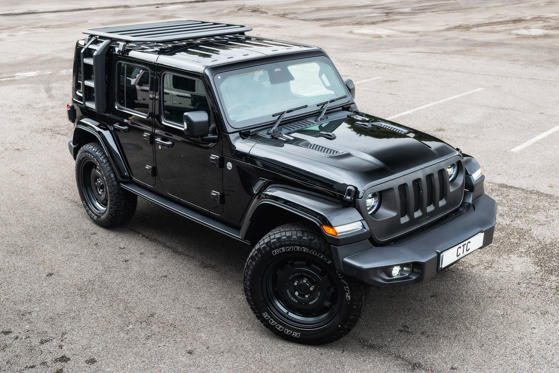 JEEP WRANGLER JL (2018 Onwards) Expedition Roof Rack and Side Ladder - Image 25