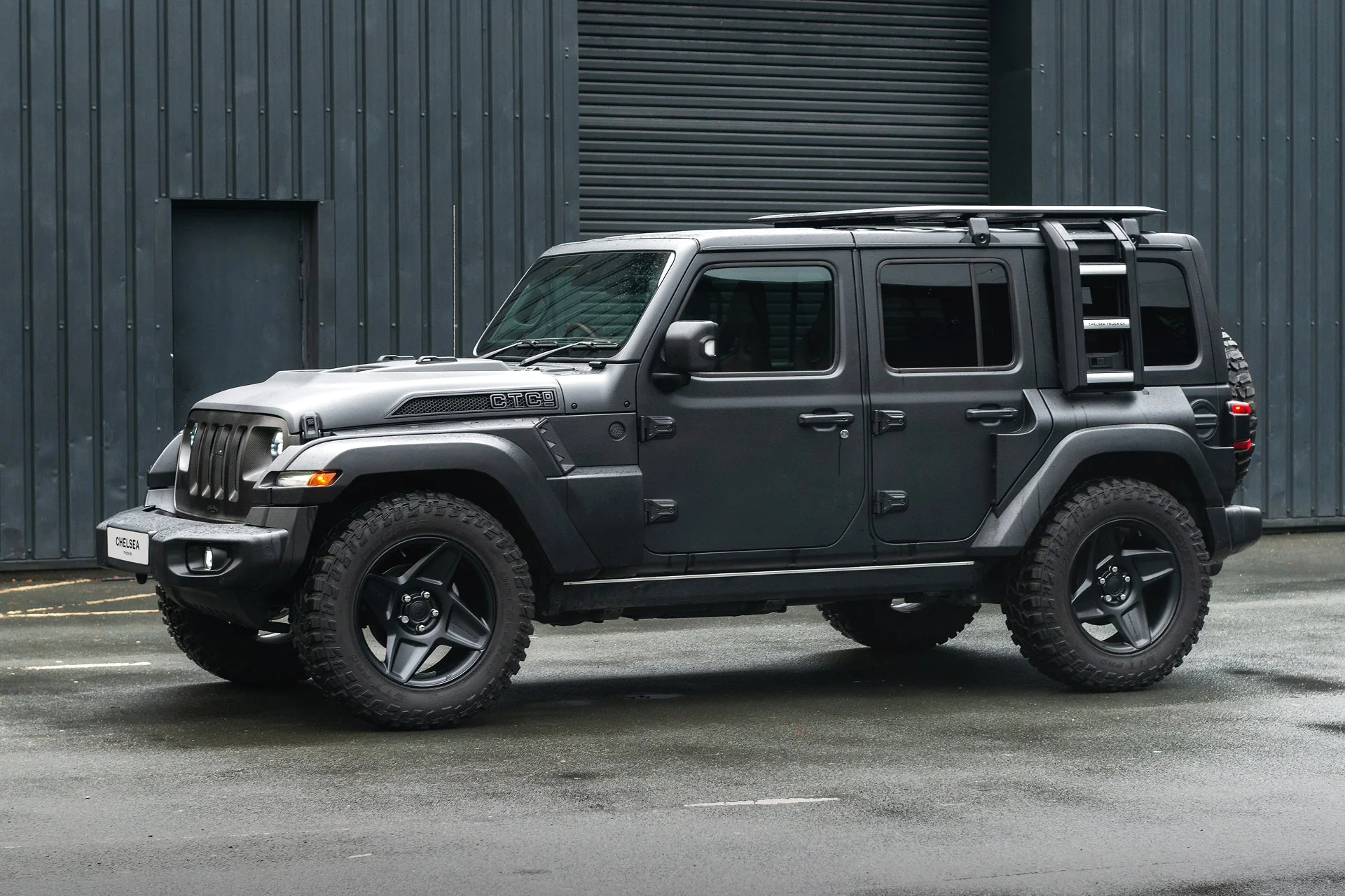 JEEP WRANGLER JL (2018 Onwards) Expedition Roof Rack and Side Ladder - Image 3