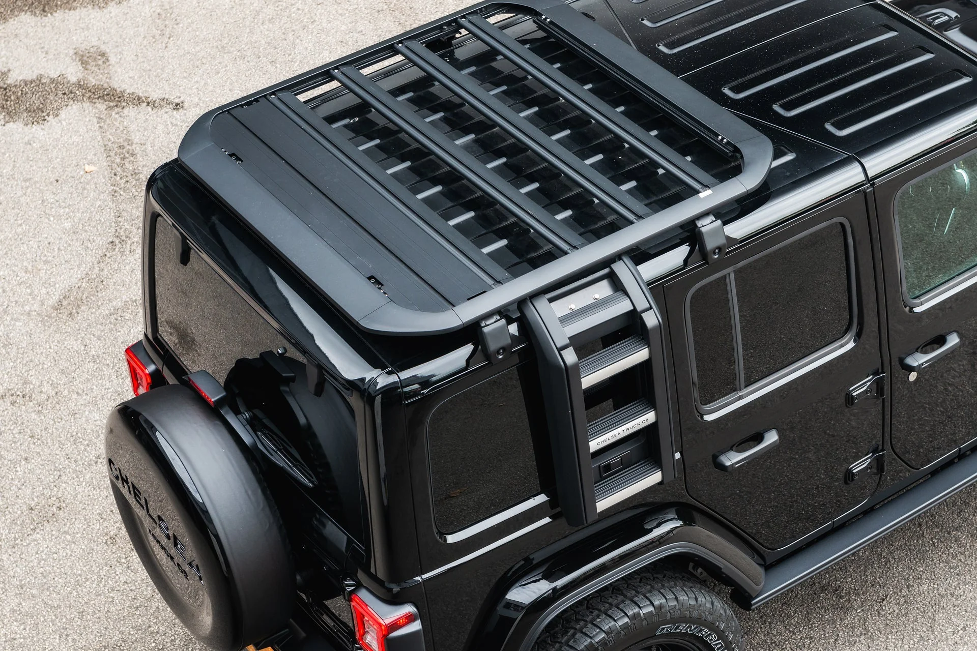 JEEP WRANGLER JL (2018 Onwards) Expedition Roof Rack and Side Ladder - Image 31