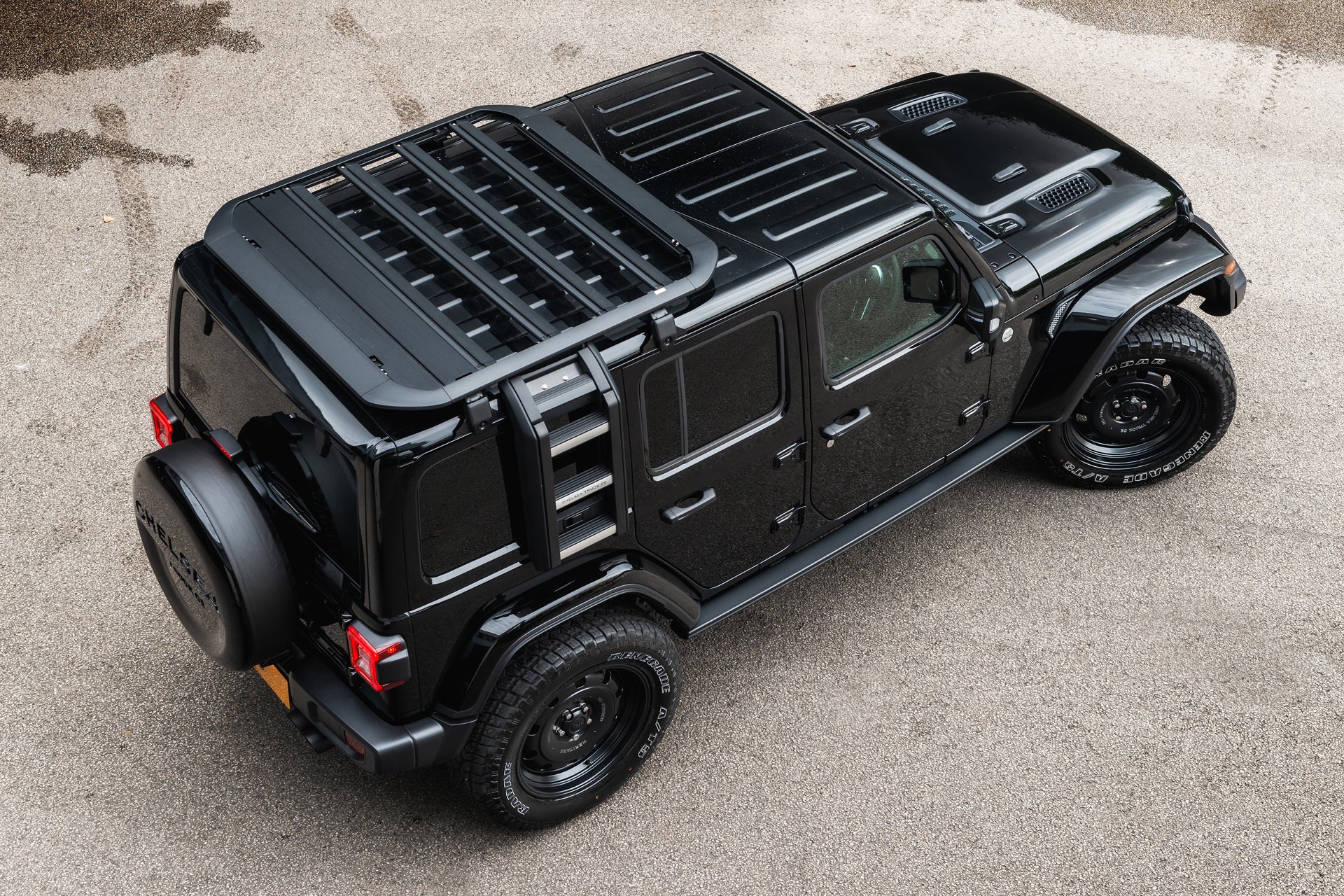 JEEP WRANGLER JL (2018 Onwards) Expedition Roof Rack and Side Ladder - Image 35