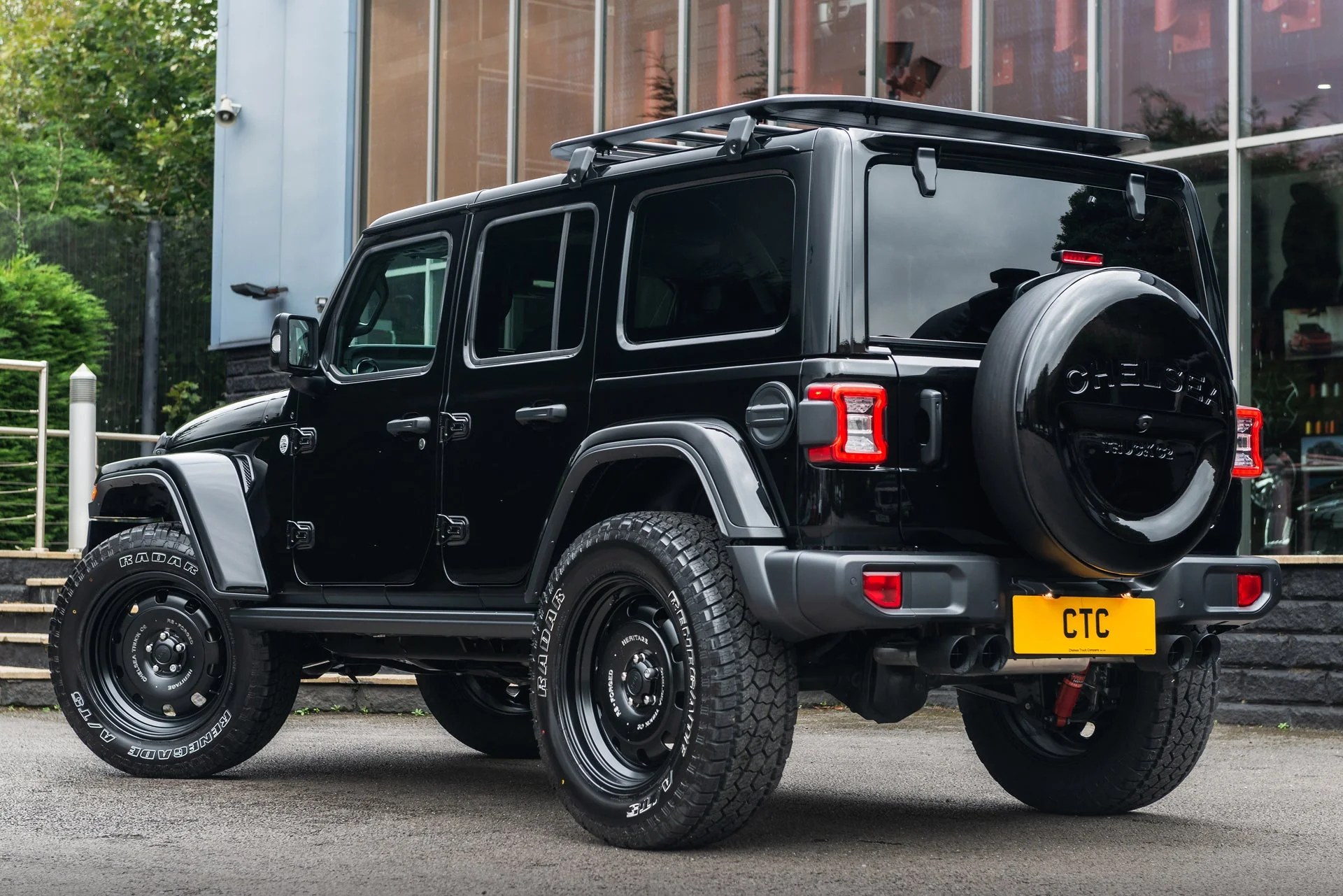 JEEP WRANGLER JL (2018 Onwards) Expedition Roof Rack and Side Ladder - Image 37