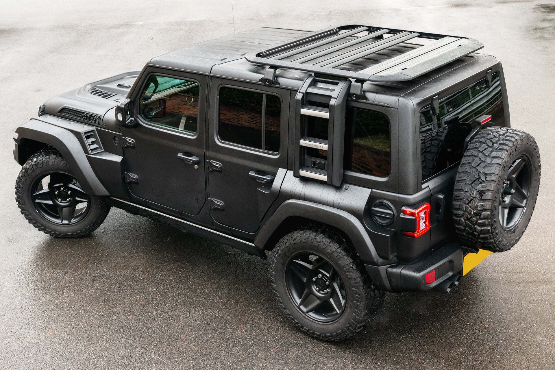 JEEP WRANGLER JL (2018 Onwards) Expedition Roof Rack and Side Ladder - Image 4