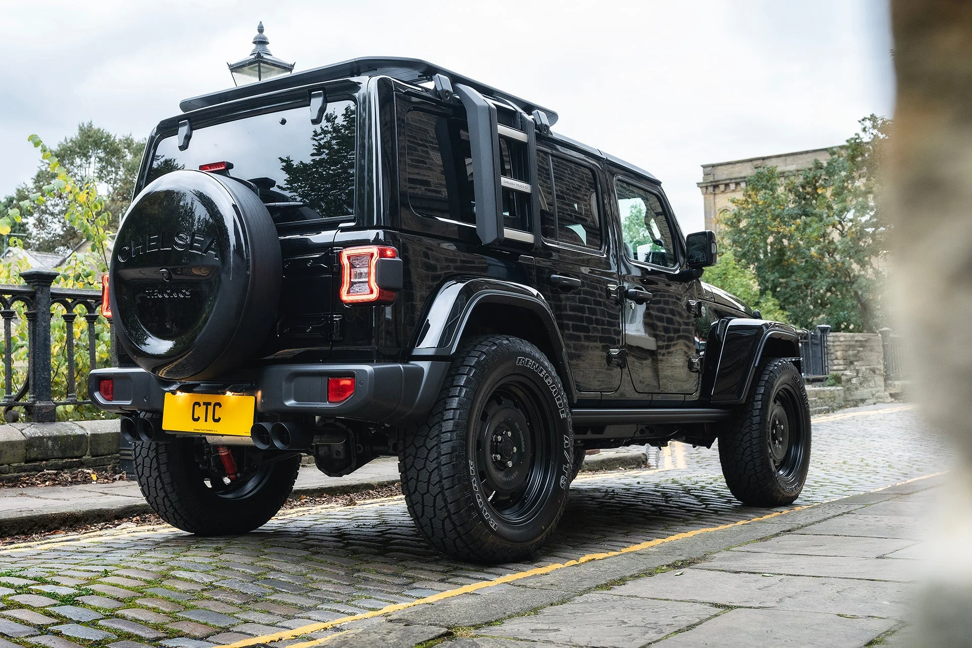 JEEP WRANGLER JL (2018 Onwards) Expedition Roof Rack and Side Ladder - Image 40