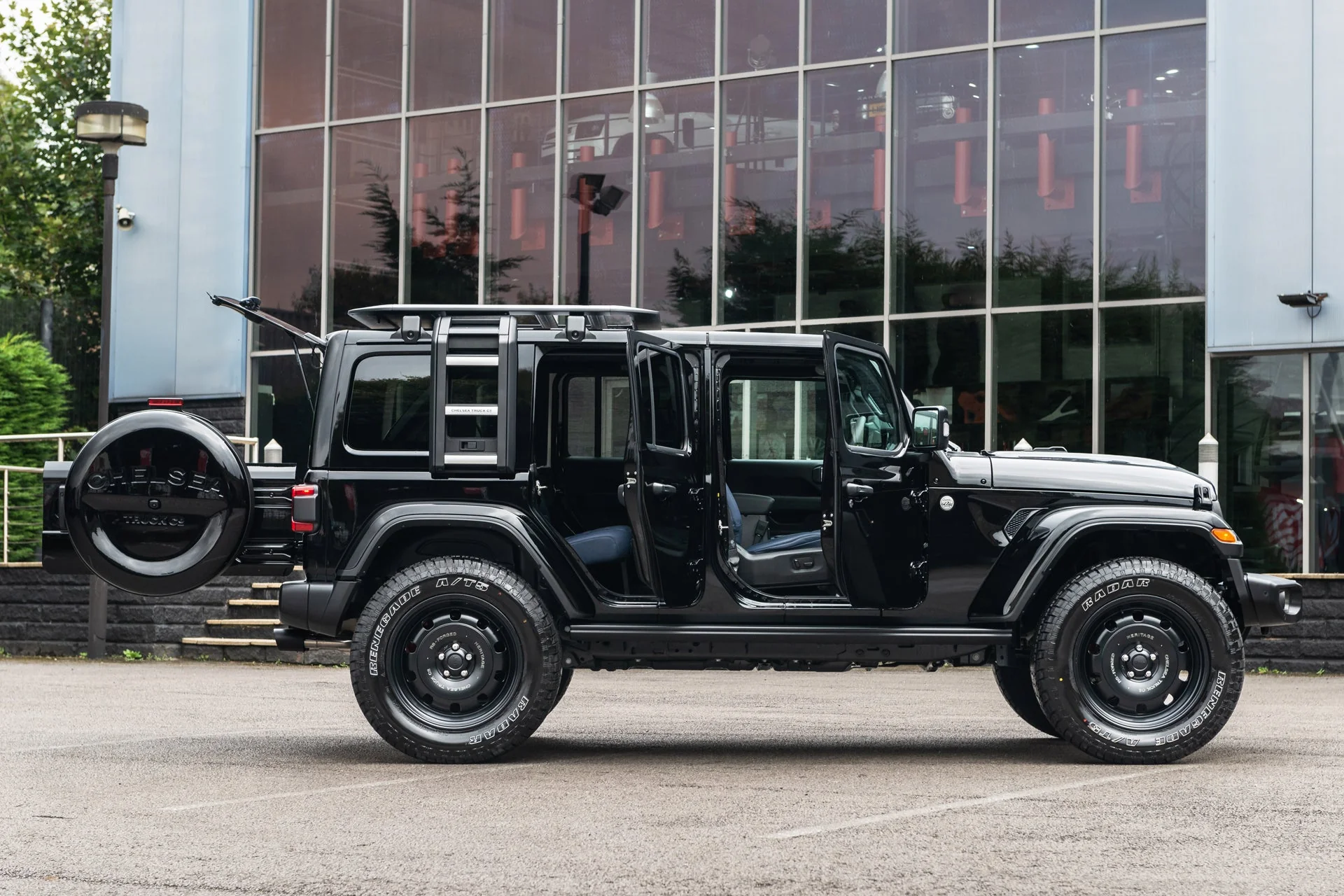 JEEP WRANGLER JL (2018 Onwards) Expedition Roof Rack and Side Ladder - Image 44