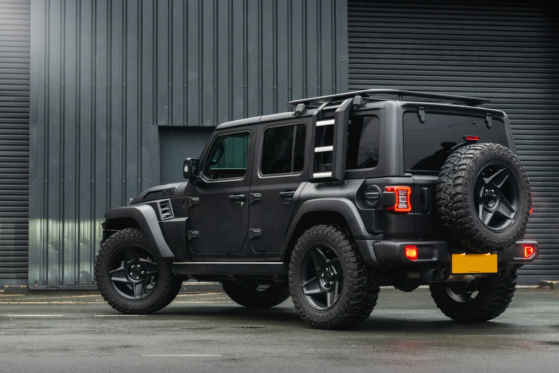 JEEP WRANGLER JL (2018 Onwards) Expedition Roof Rack and Side Ladder - Image 5