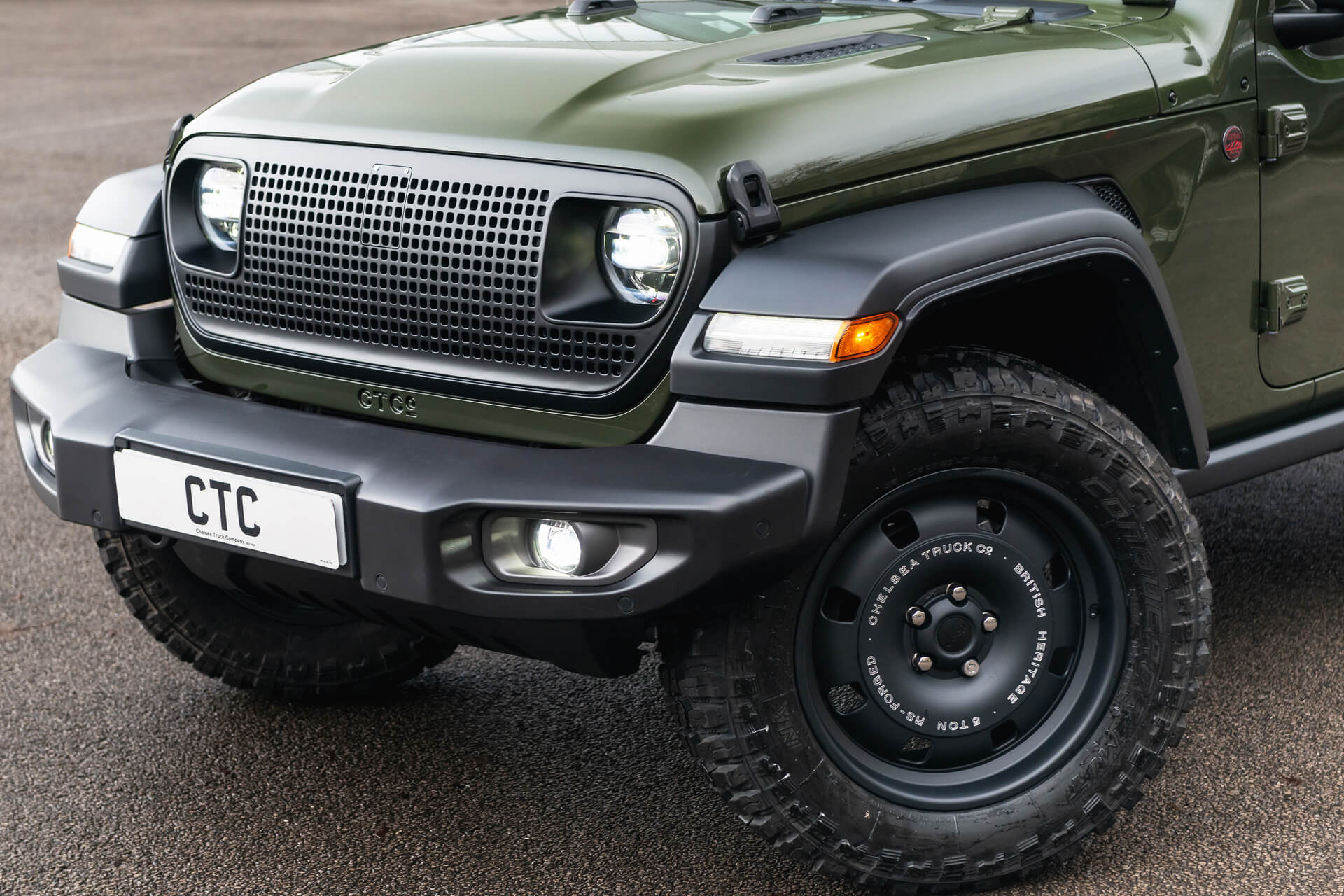 JEEP WRANGLER JL (2018 Onwards) Heritage Lattice Front Grille - Image 19