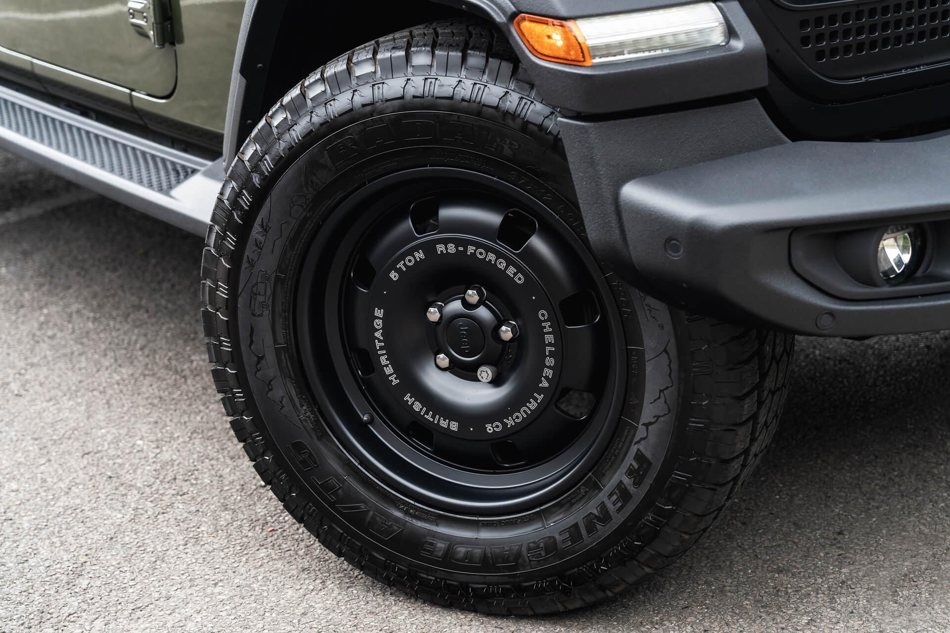 Jeep Wrangler JL (2018 Onwards) RS-Forged Alloy Wheels - British Heritage - Image 12