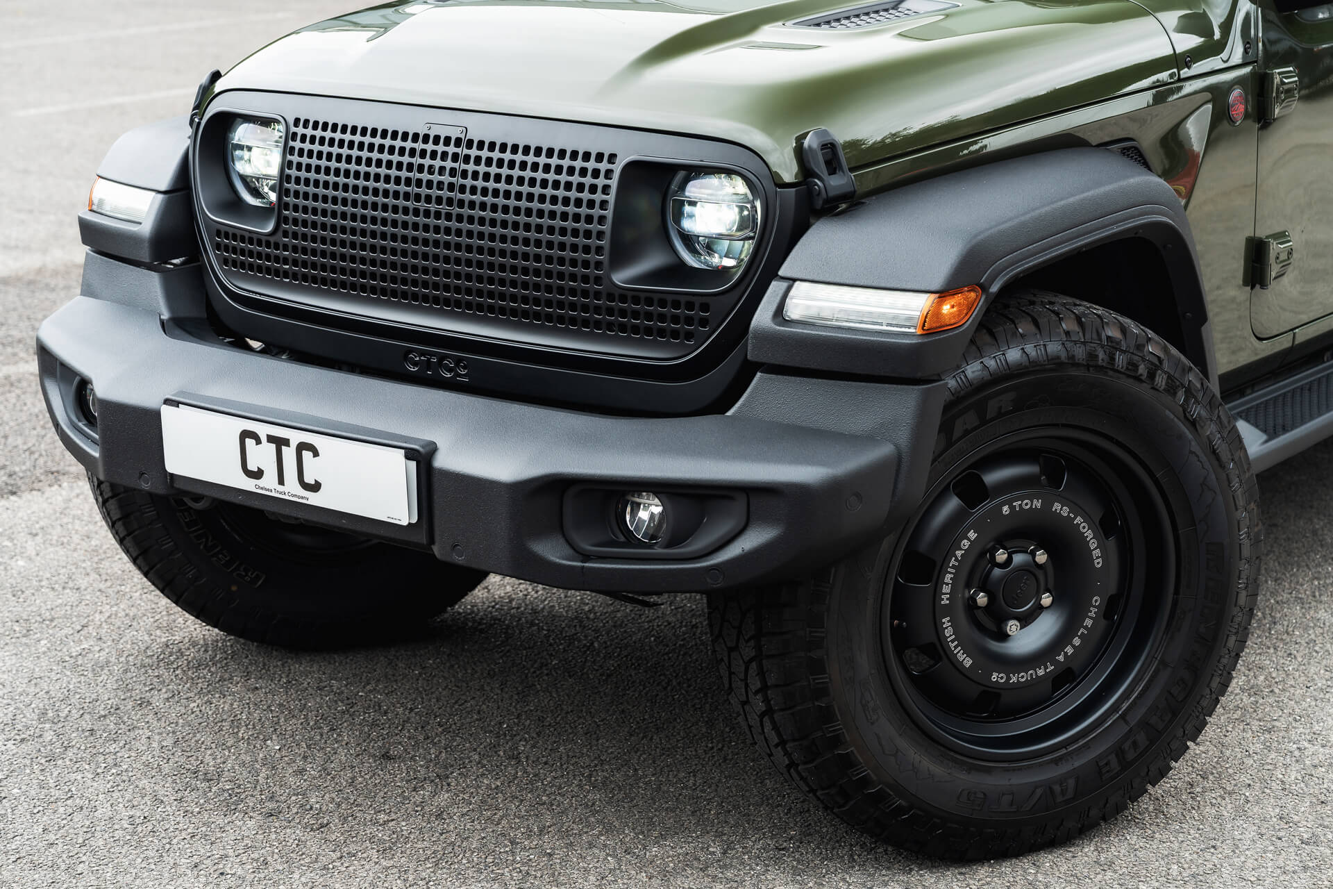 Jeep Wrangler JL (2018 Onwards) RS-Forged Alloy Wheels - British Heritage - Image 19